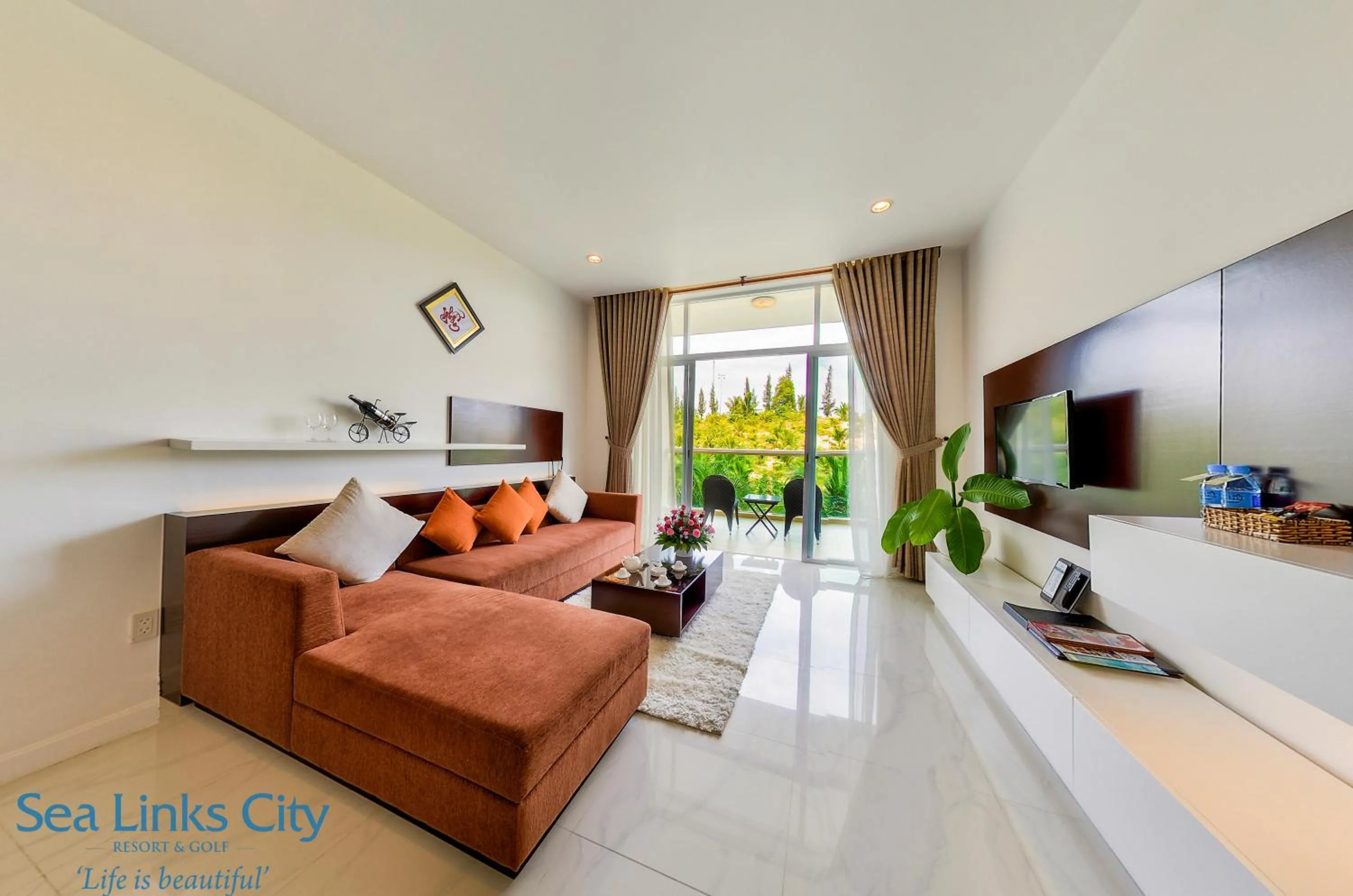 Living room in Ocean Vista