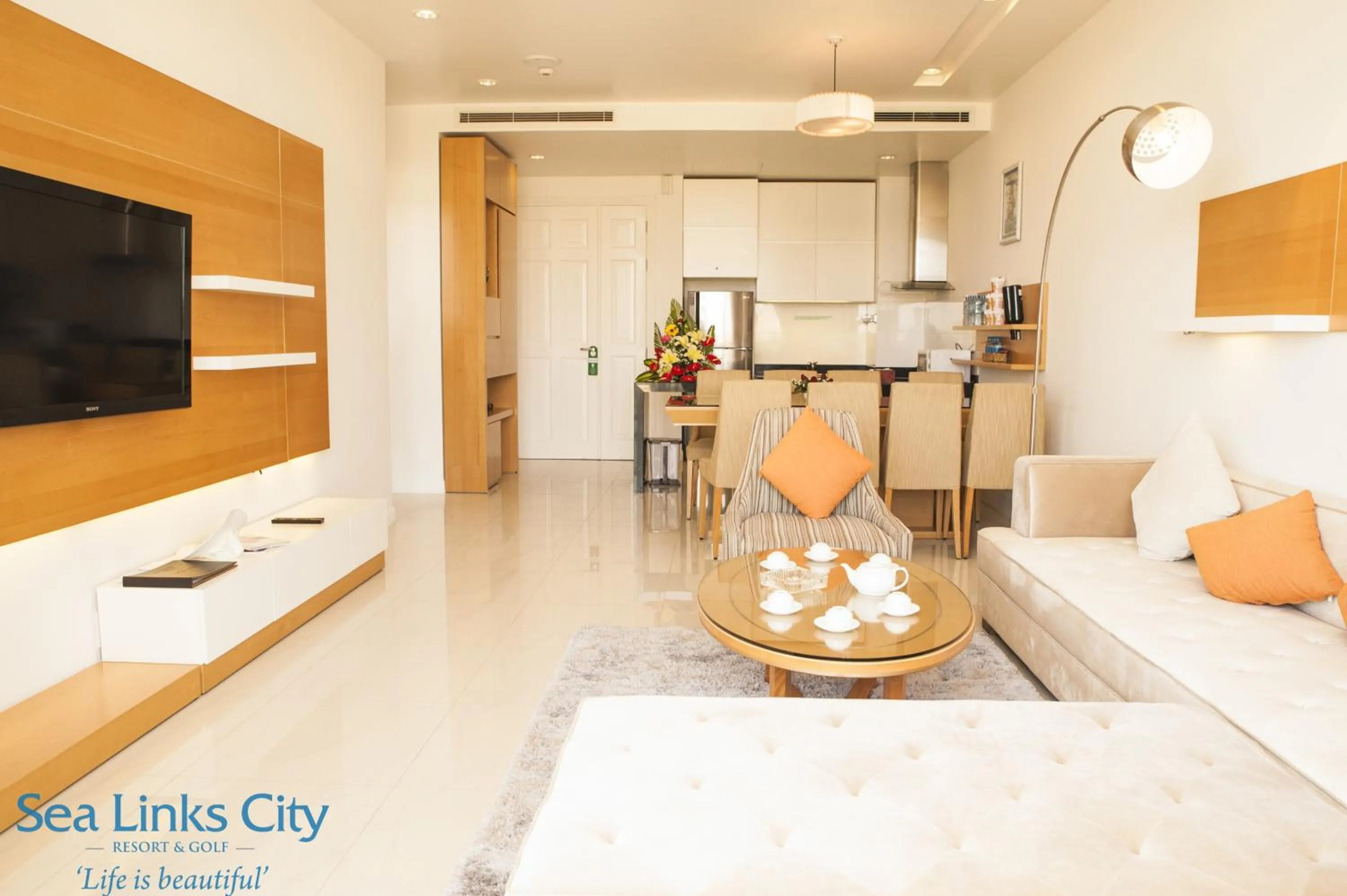 Living room in Ocean Vista