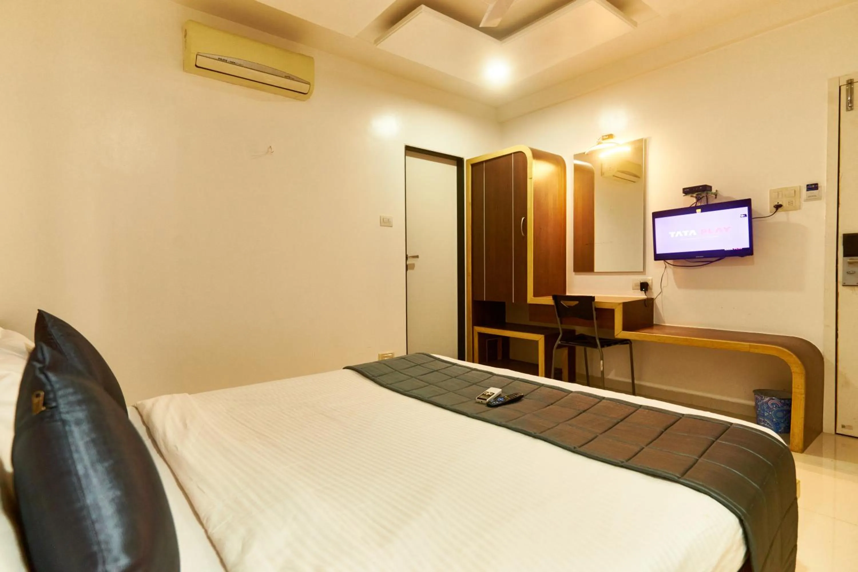 Bed in Hotel Anand Heritage