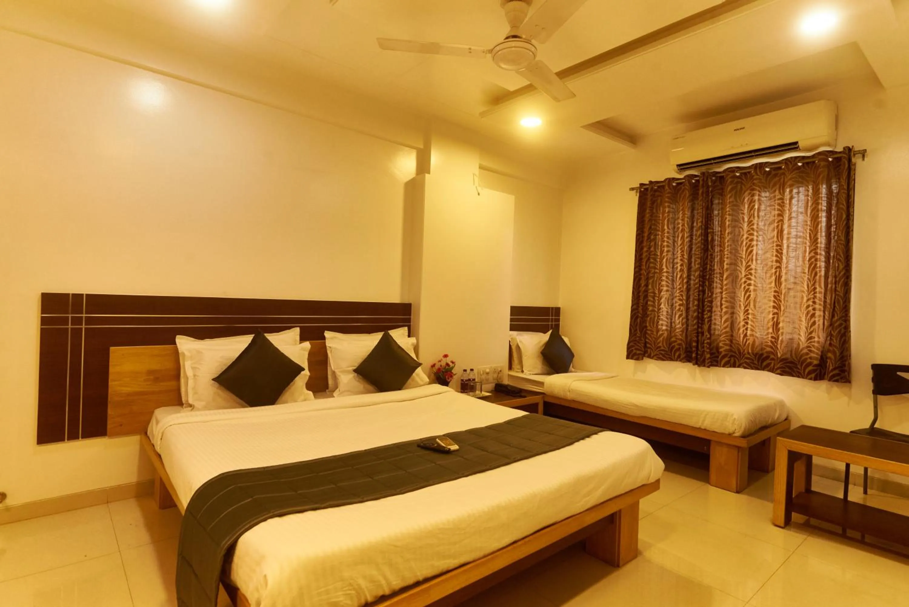 Bed in Hotel Anand Heritage