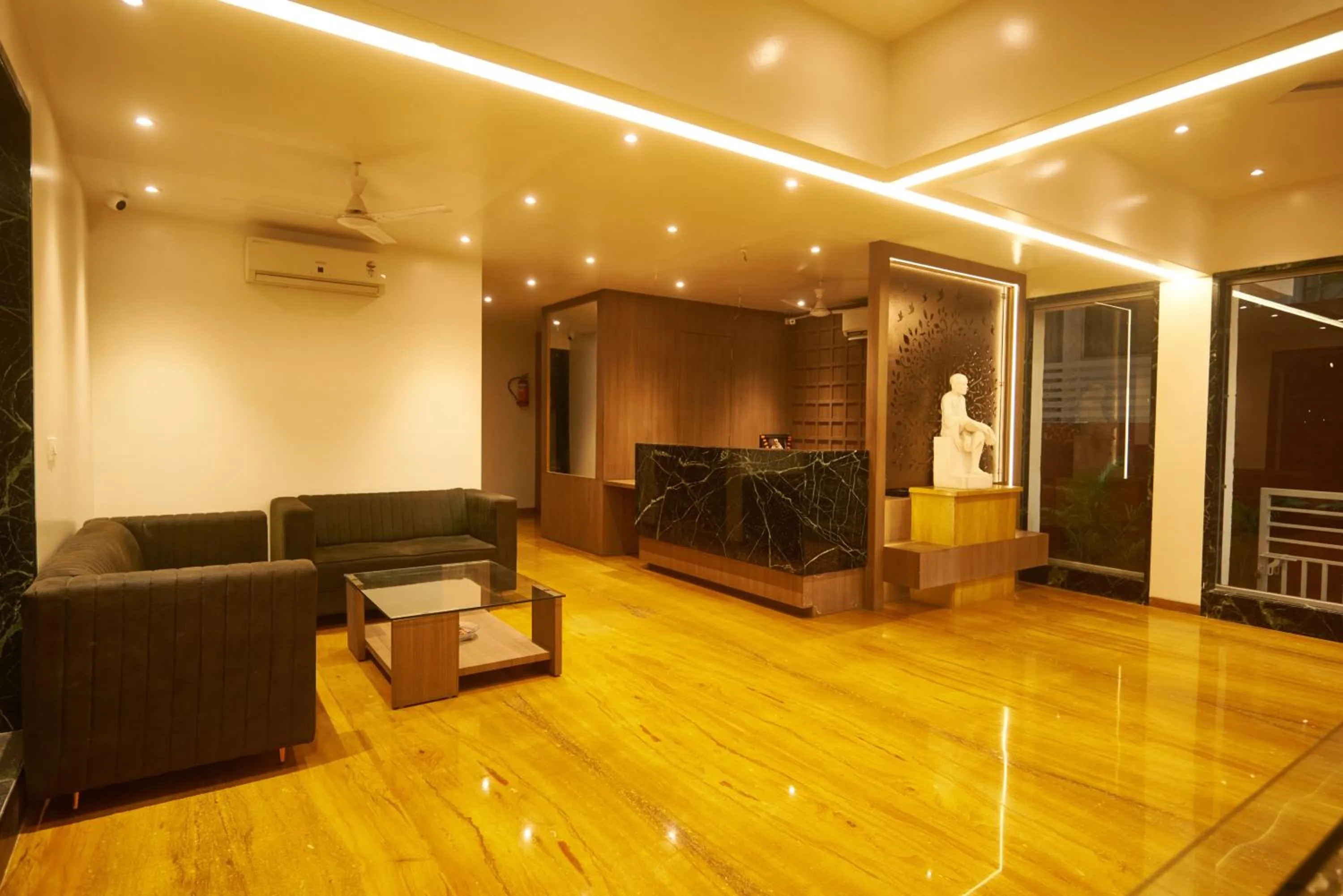 Lobby or reception in Hotel Anand Heritage