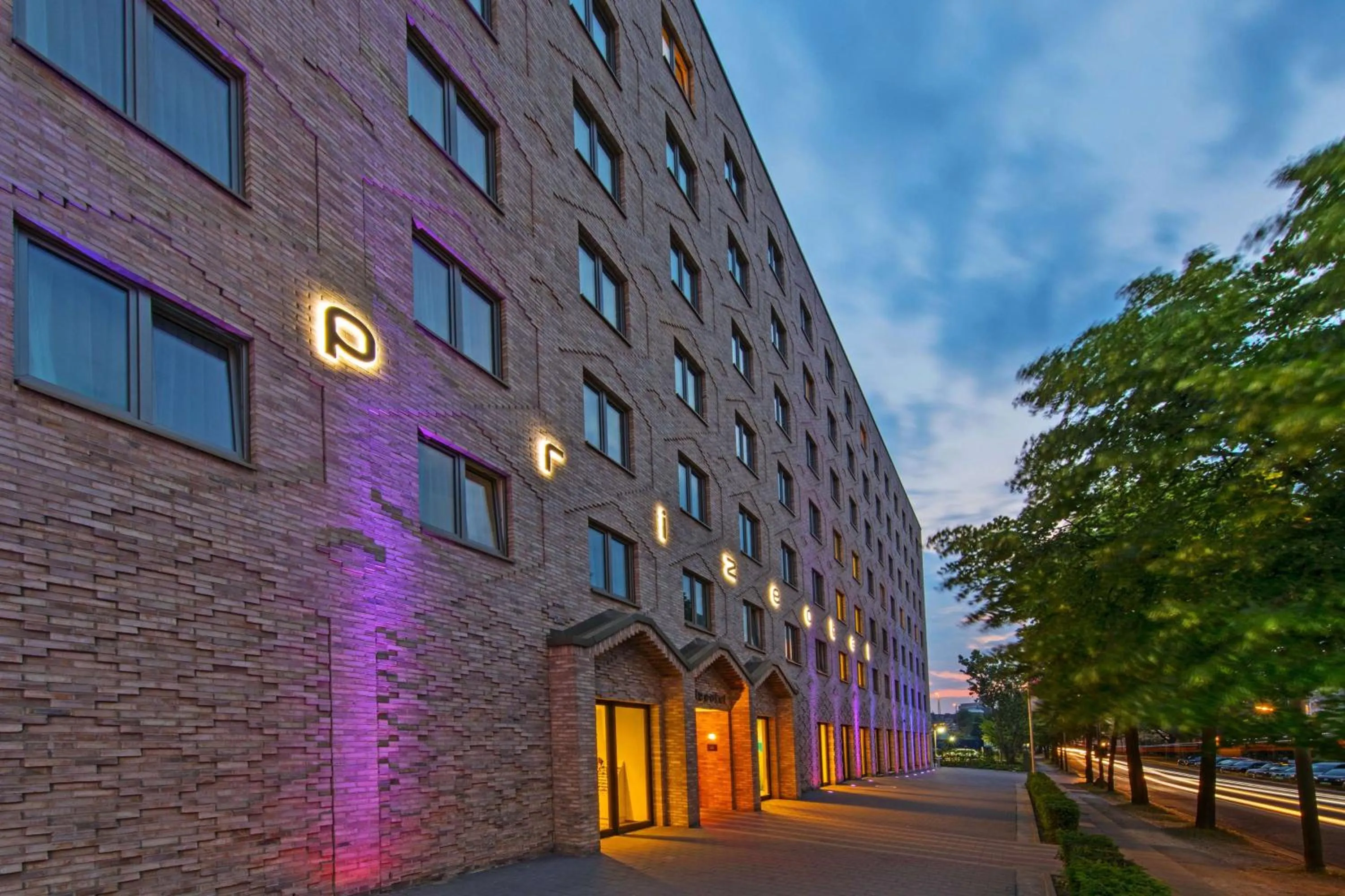 Property building in prizeotel Hamburg-City