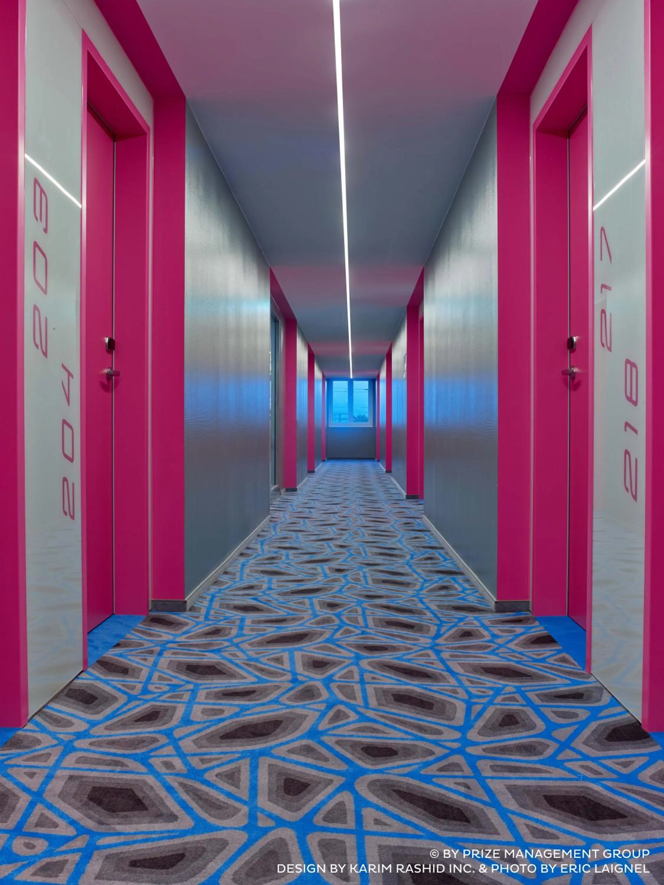 Lobby or reception in prizeotel Hamburg-City