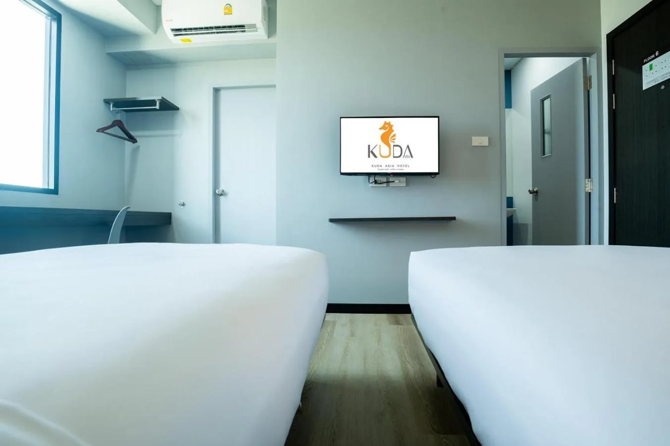 Bedroom, Bed in Kuda Asia Hotel Bang Saen