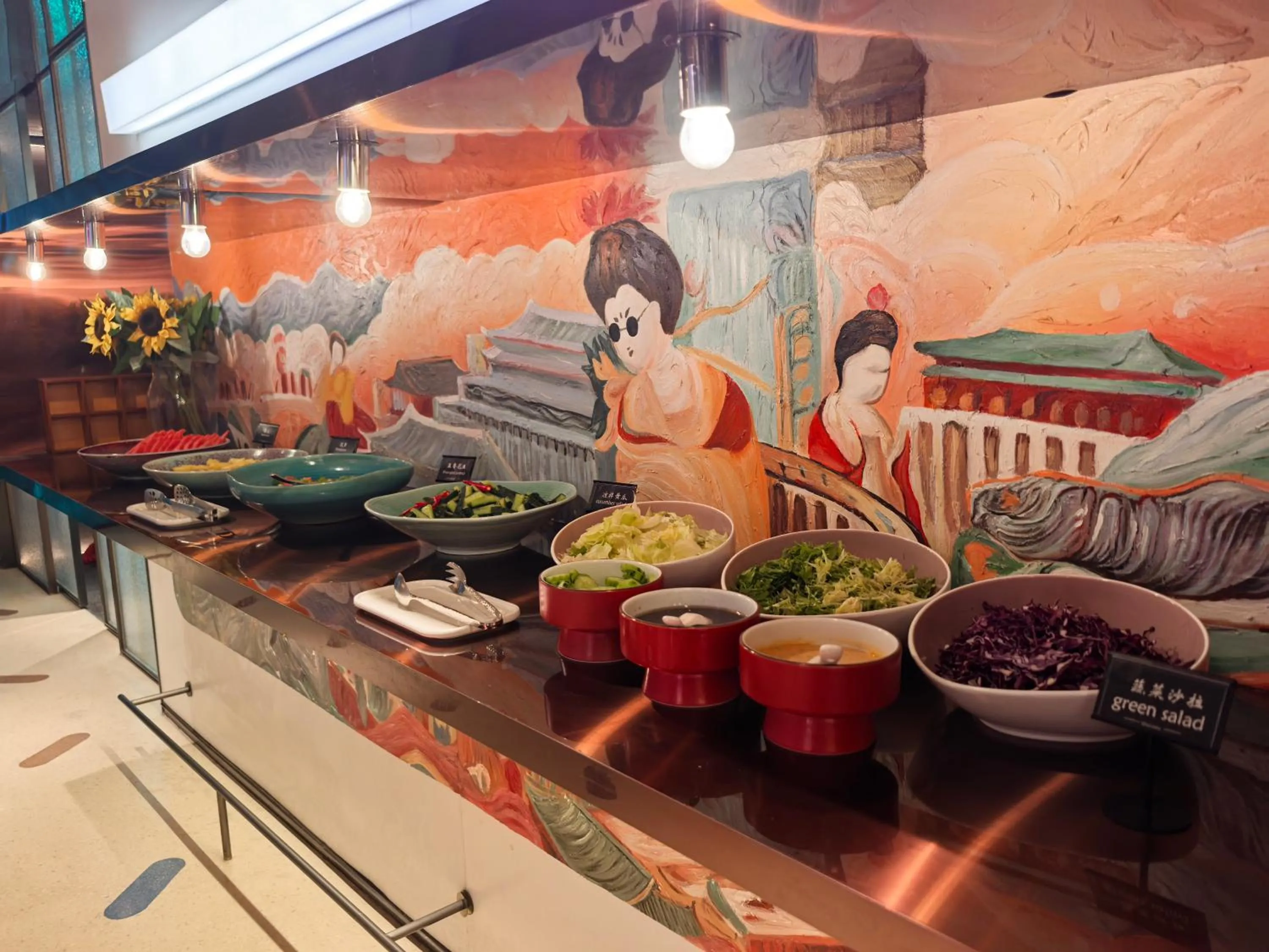 Breakfast in lyf Dayanta Xi'an by the Ascott Limited free gym & free park & free laundry room