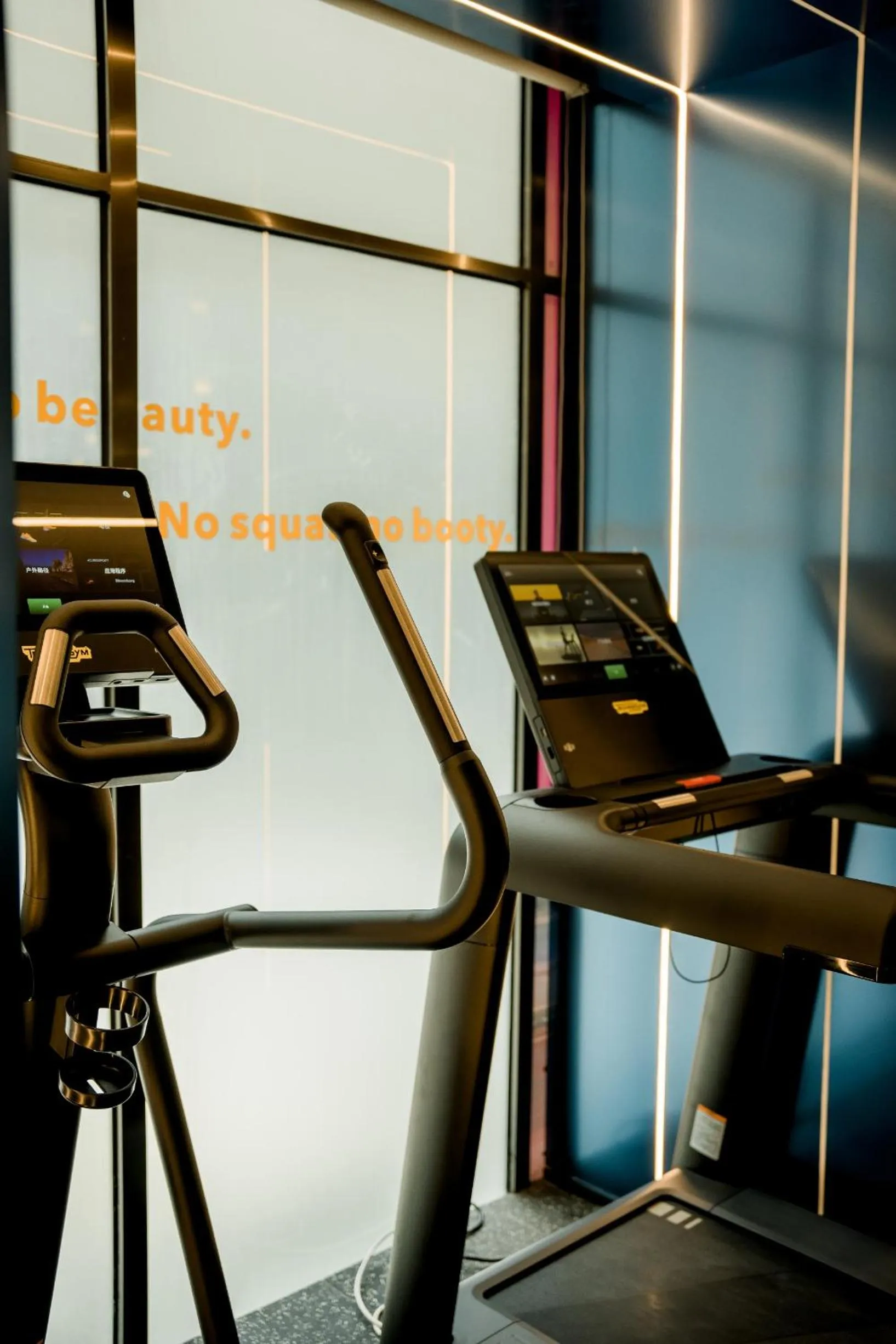 Fitness centre/facilities in lyf Dayanta Xi'an by the Ascott Limited free gym & free park & free laundry room