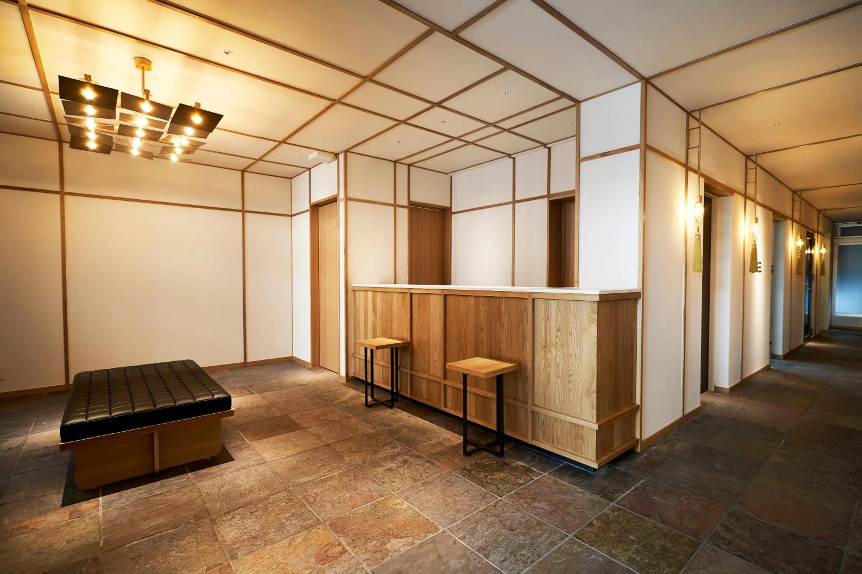 Lobby or reception in Tassel Inn Kyoto Kawaramachi Nijo