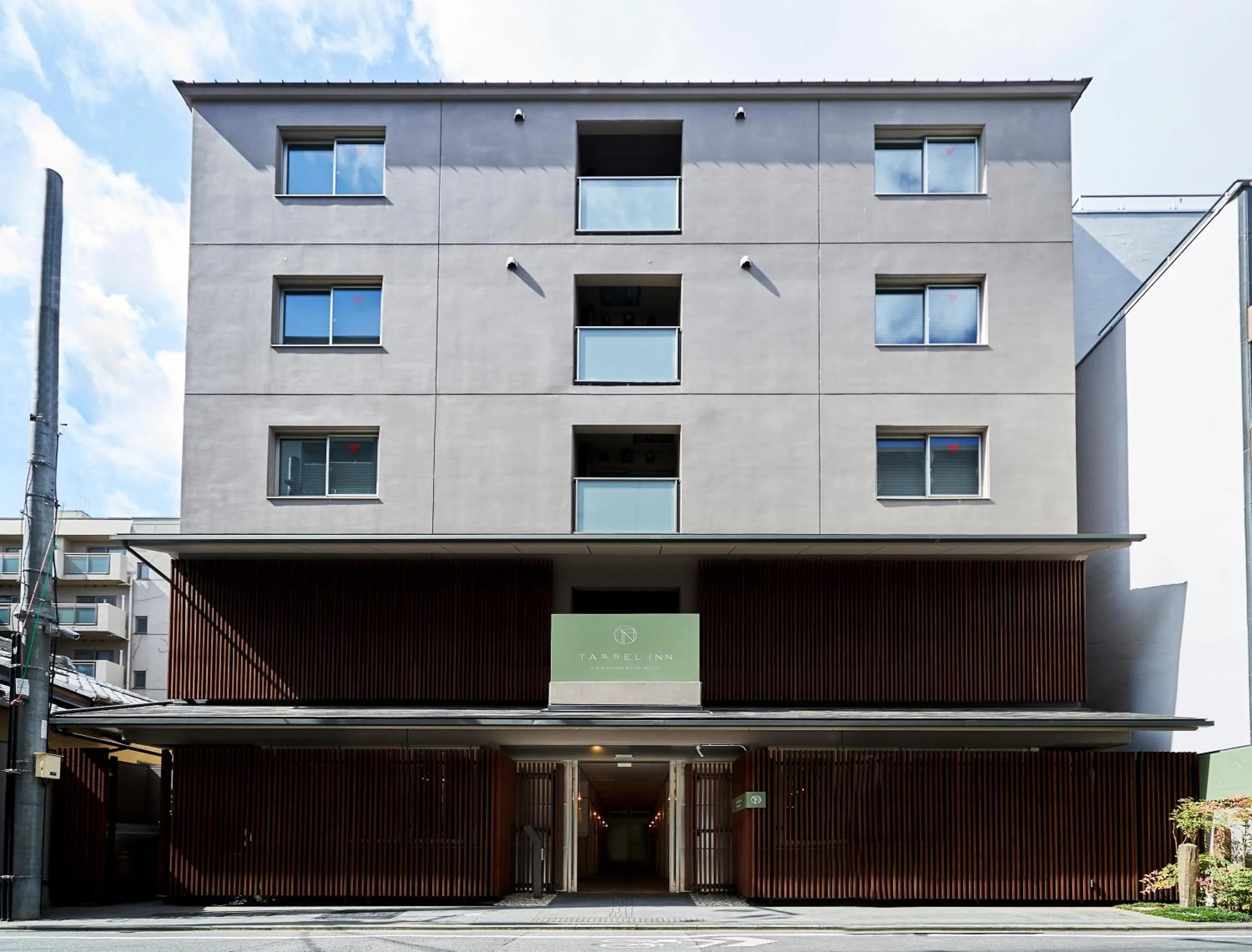 Property building in Tassel Inn Kyoto Kawaramachi Nijo