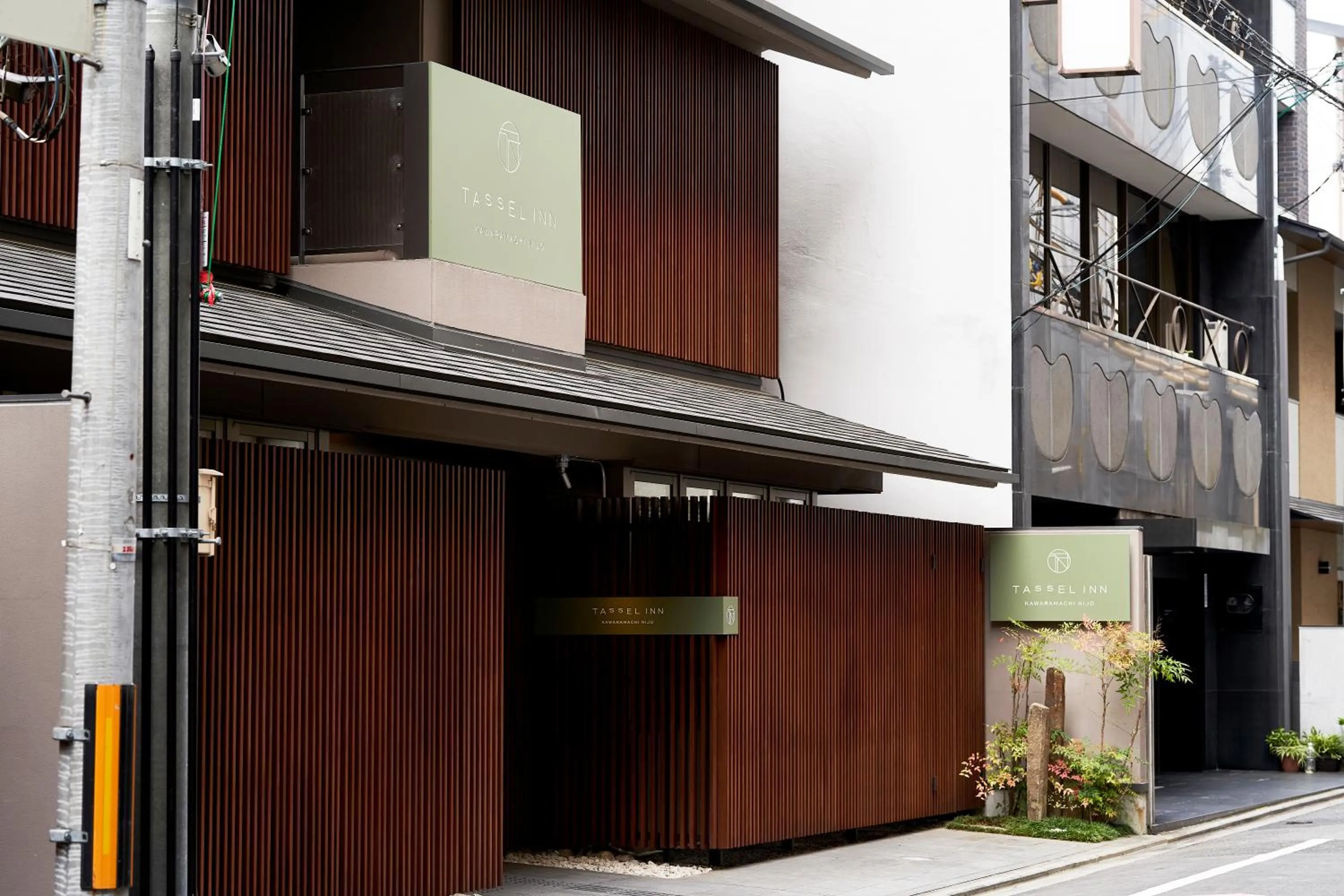 Property building in Tassel Inn Kyoto Kawaramachi Nijo