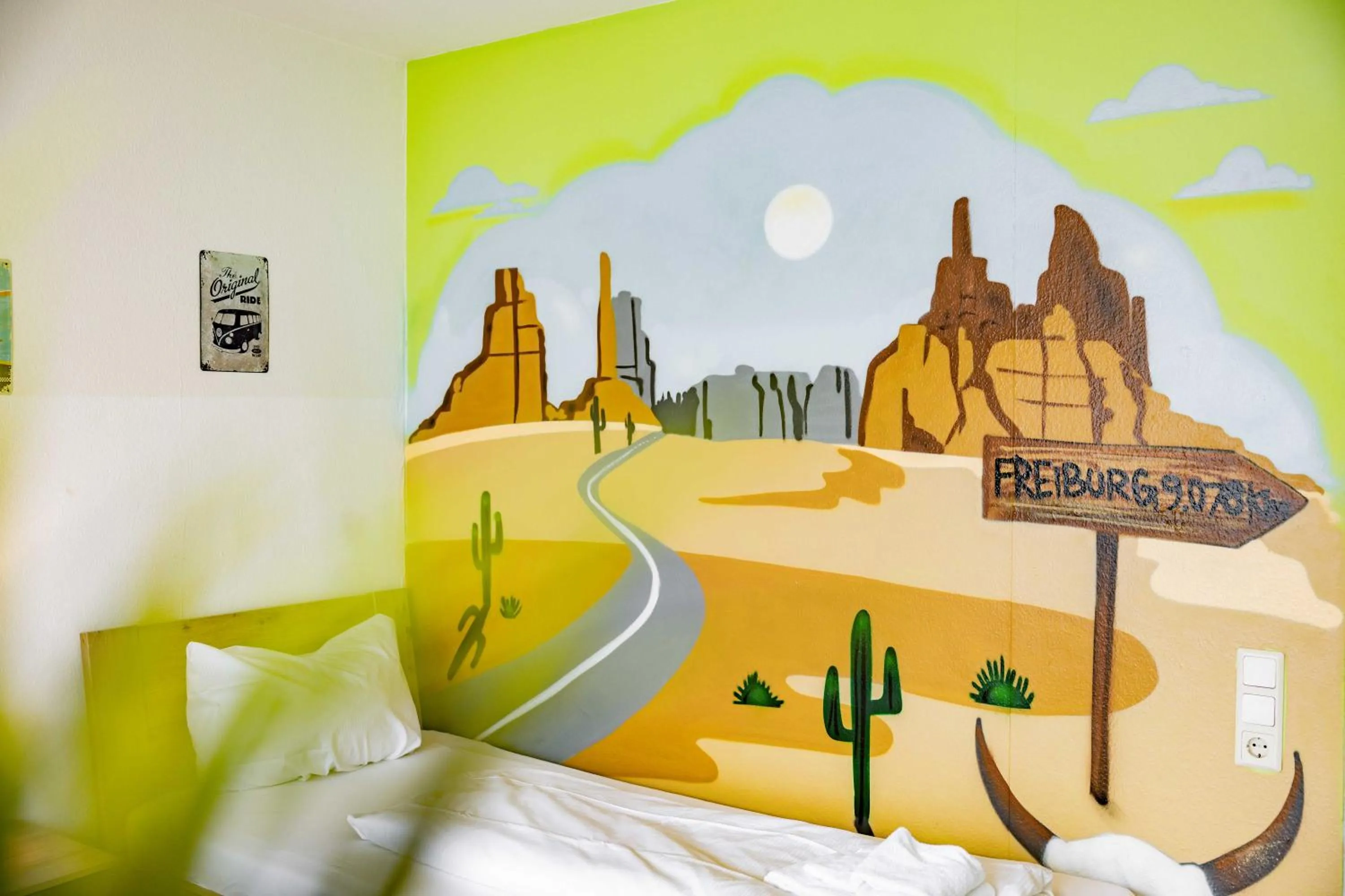 Decorative detail in StayInn Hostel und Gästehaus