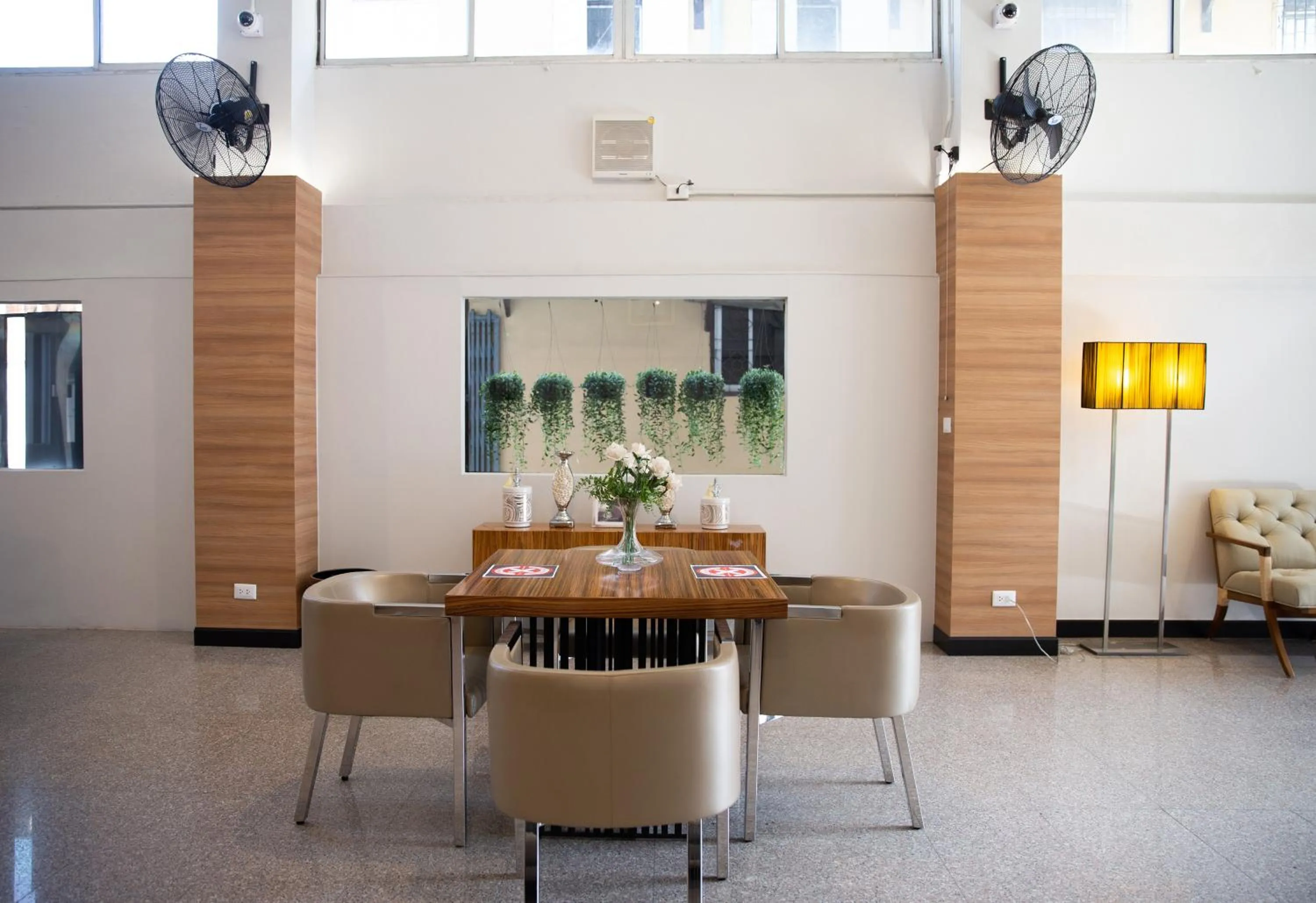 Lobby or reception in 185@Surawong Residence