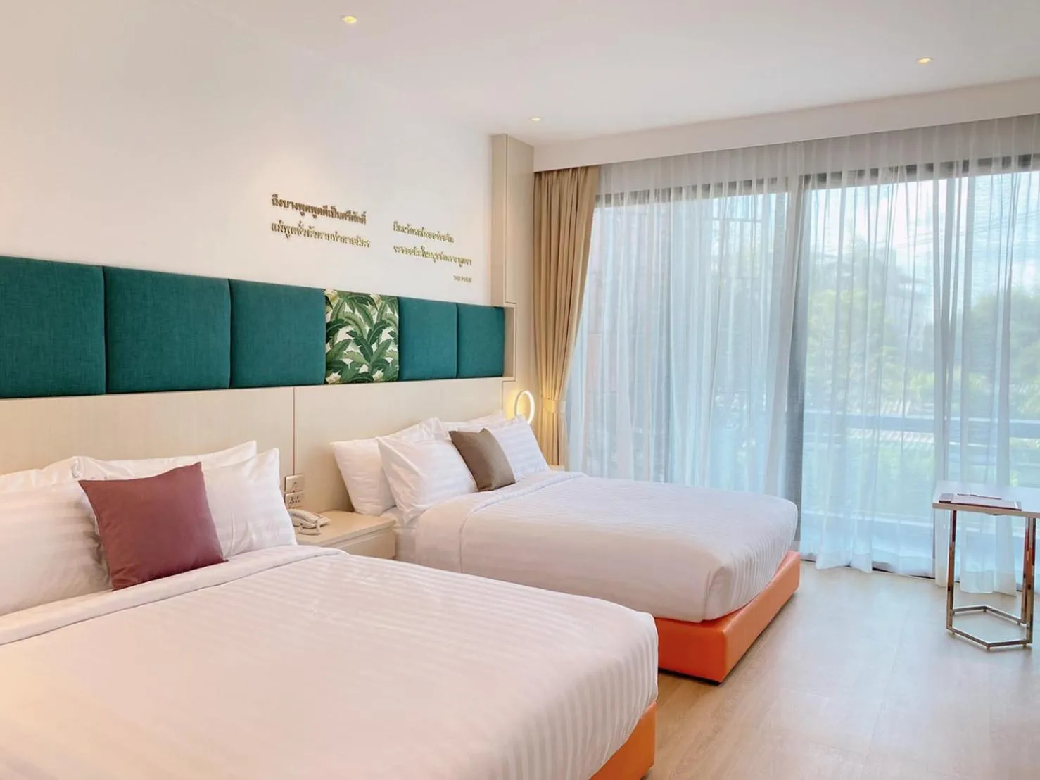 Bed in The Poem Hotel