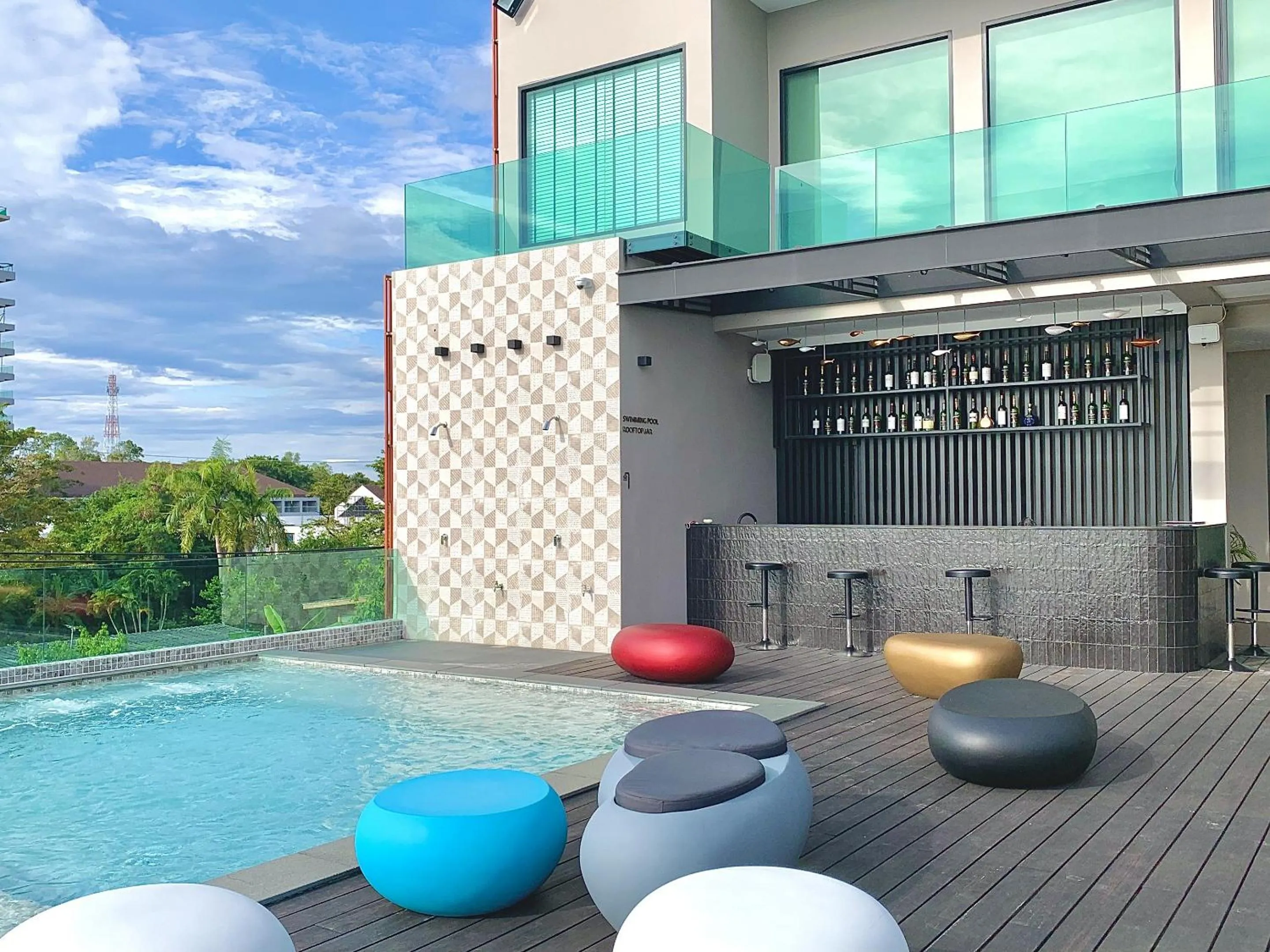 Lounge or bar in The Poem Hotel