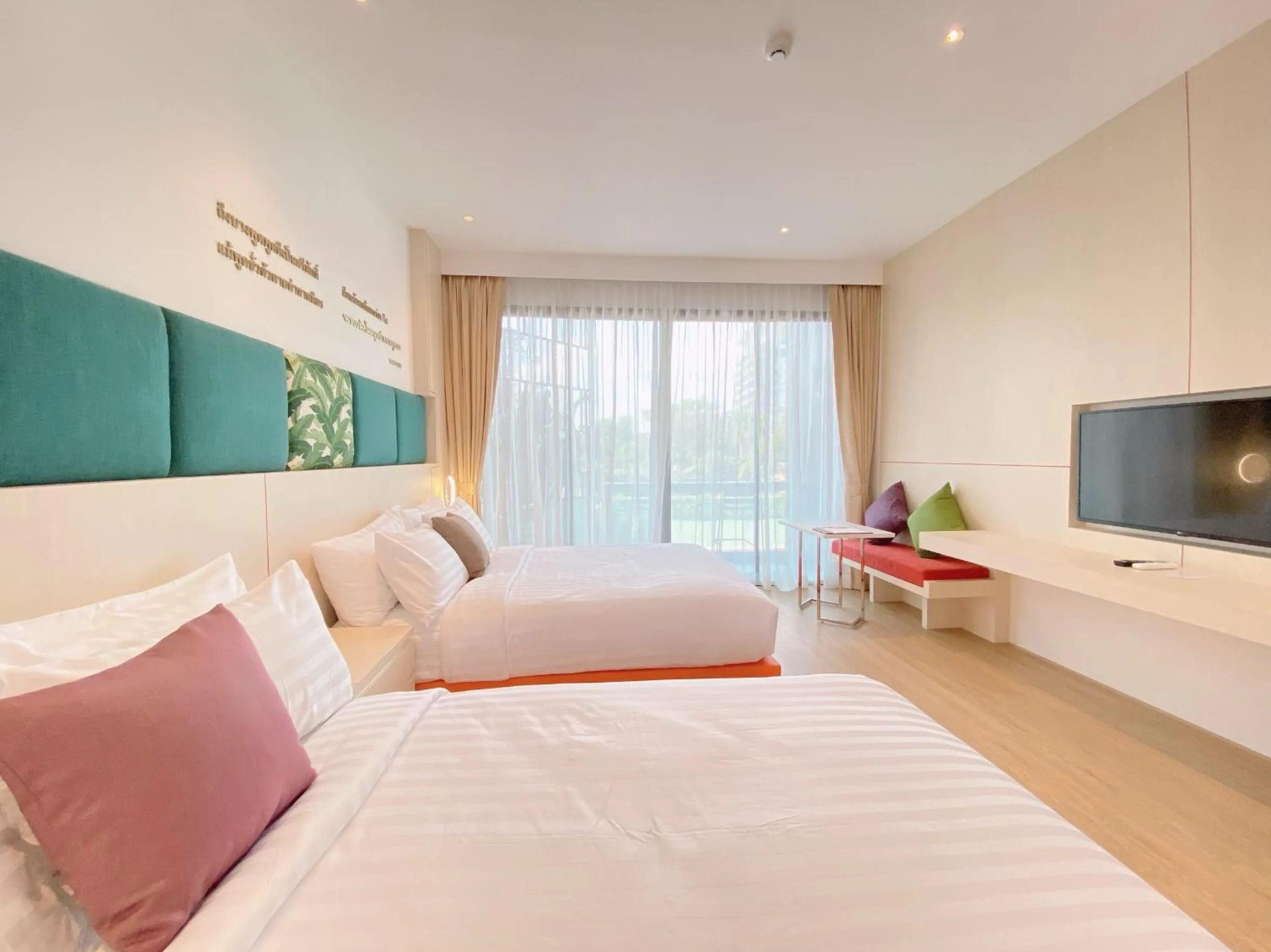 Bed in The Poem Hotel