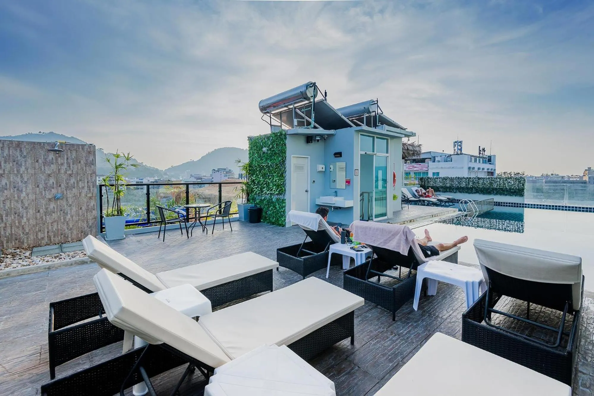 Balcony/Terrace in Hallo Patong Hotel