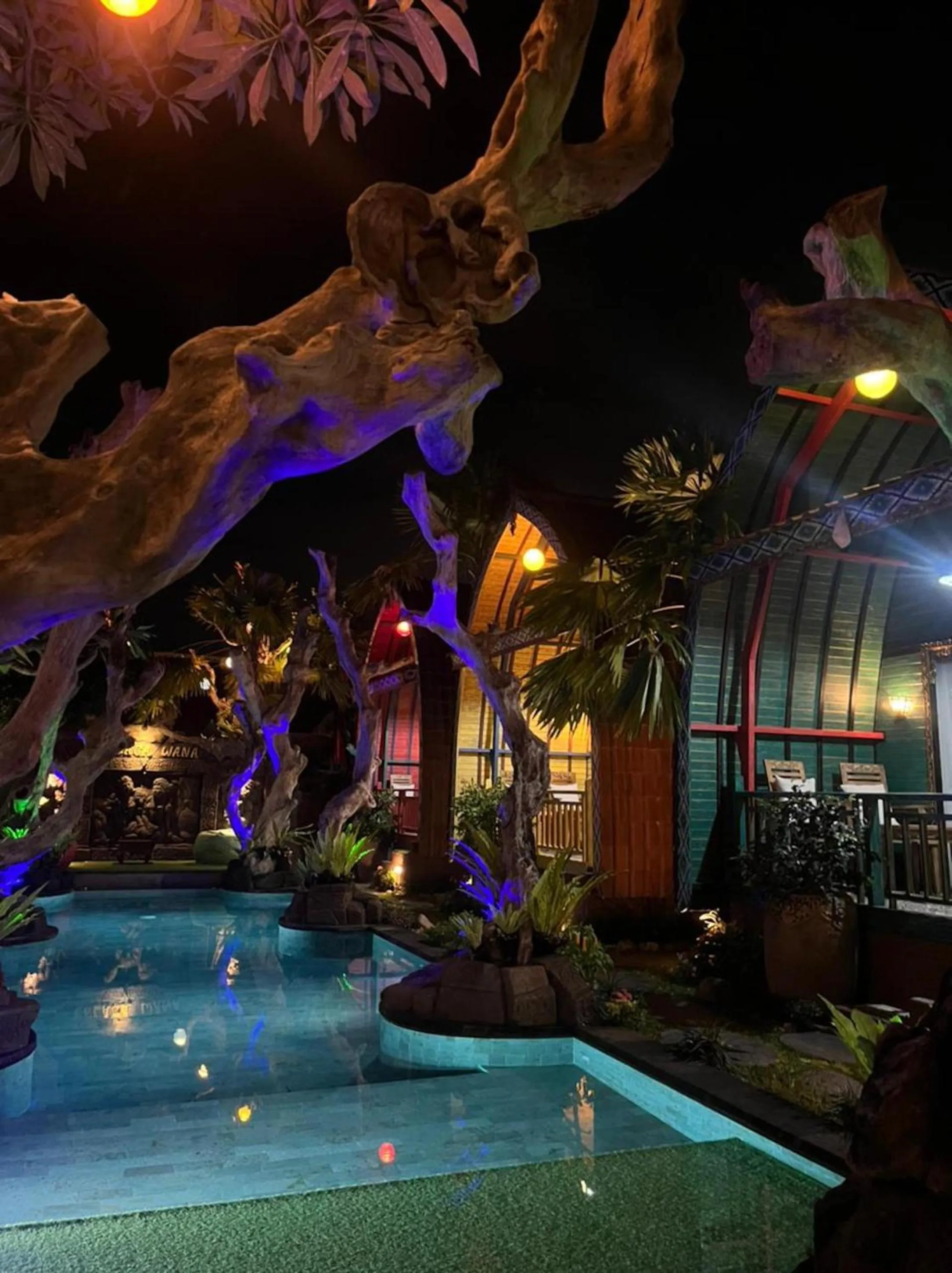 Swimming pool in Villa Telaga Wana