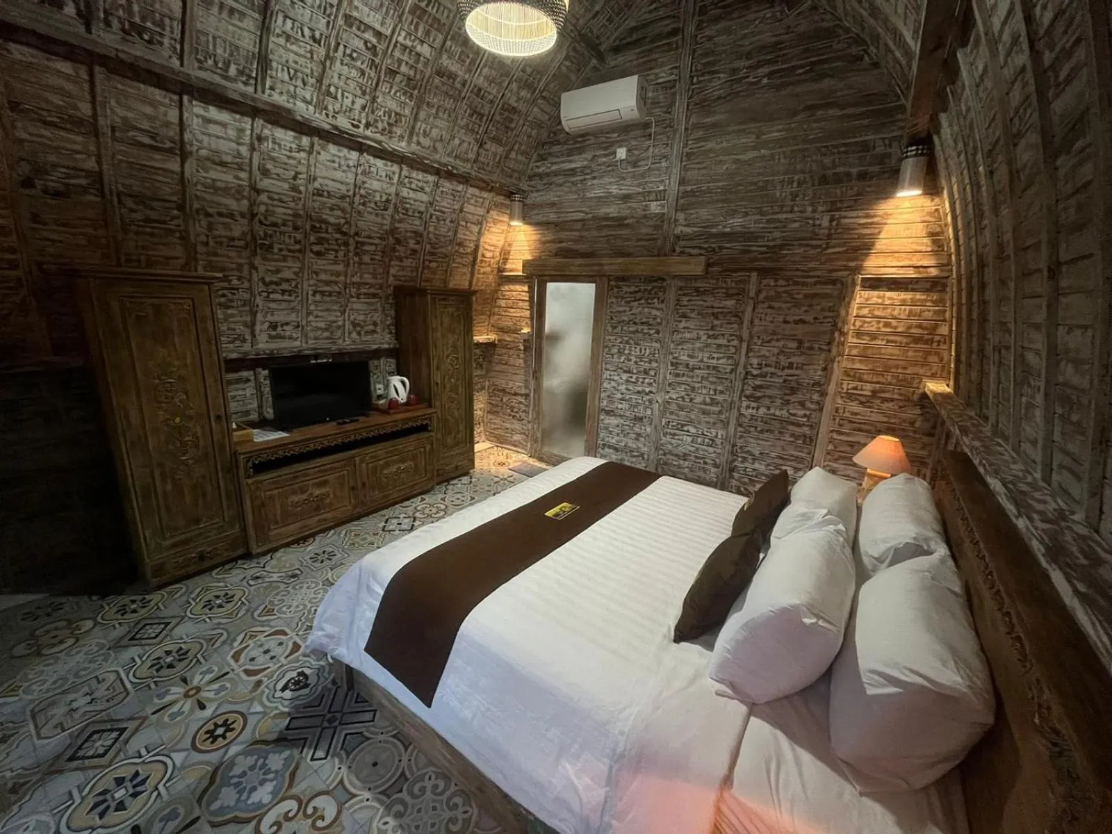 Bed in Villa Telaga Wana