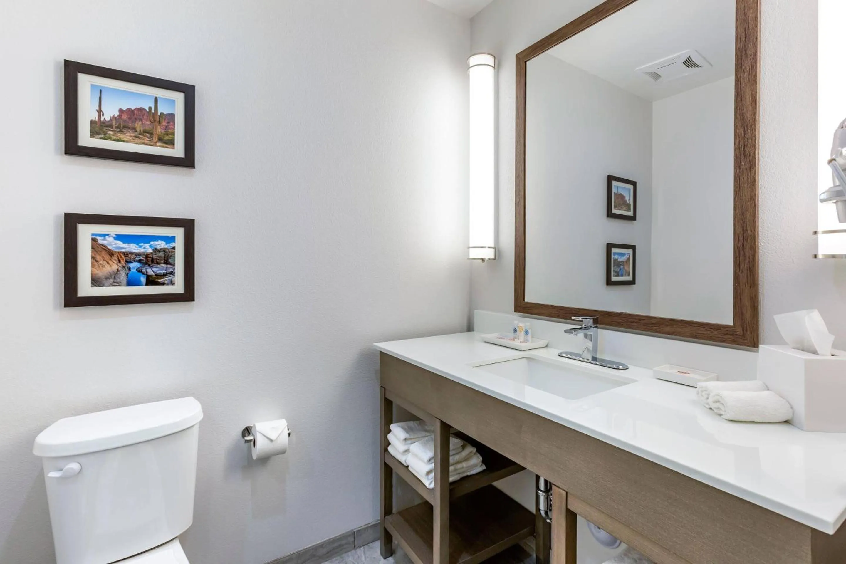 Bedroom in Comfort Suites Scottsdale Talking Stick Entertainment District