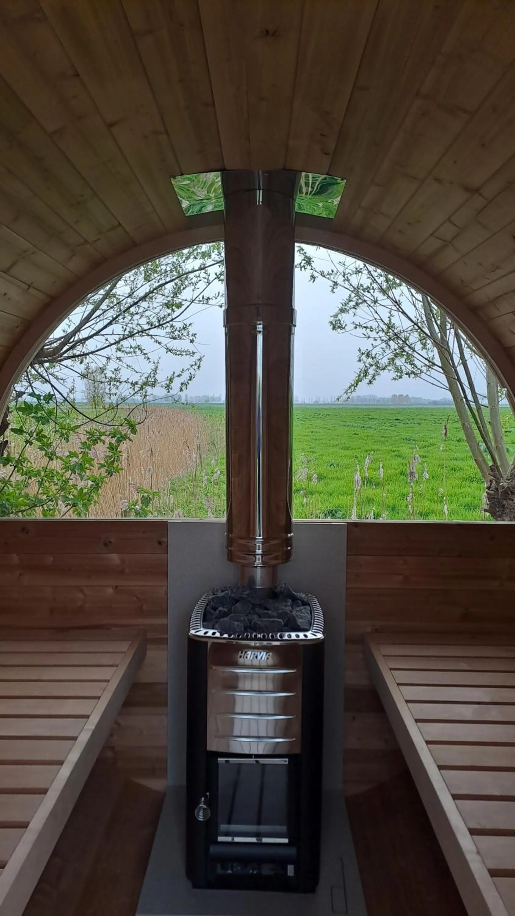 Sauna in B&B De Hemelse Polder