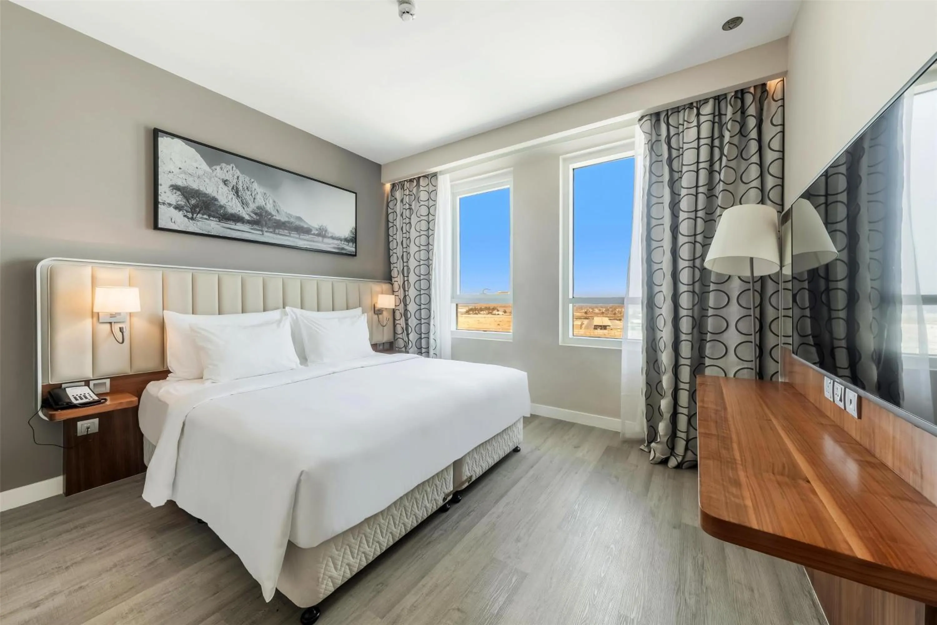 Photo of the whole room, Bed in Radisson Resort Ras Al Khaimah Marjan Island