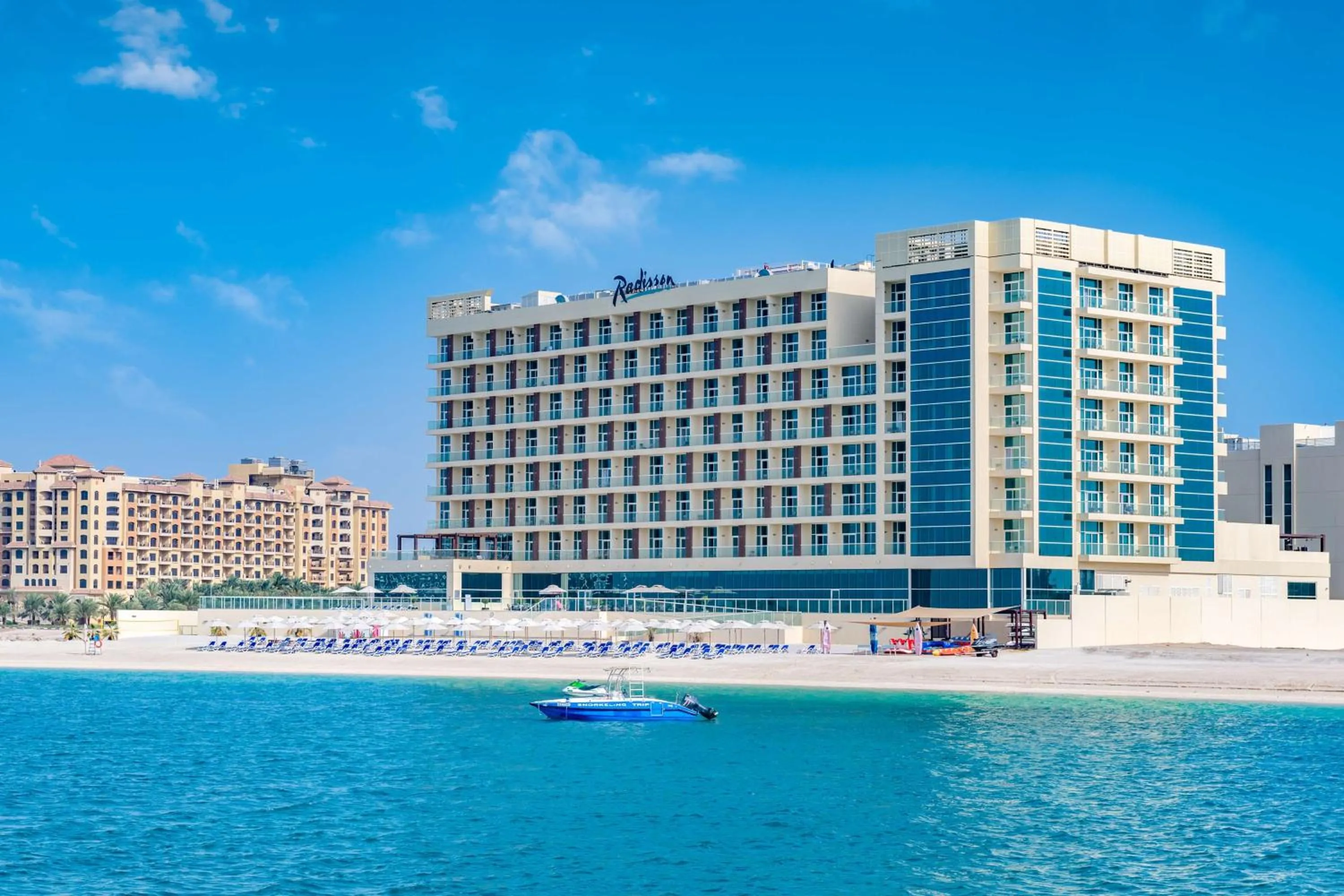 Property building in Radisson Resort Ras Al Khaimah Marjan Island