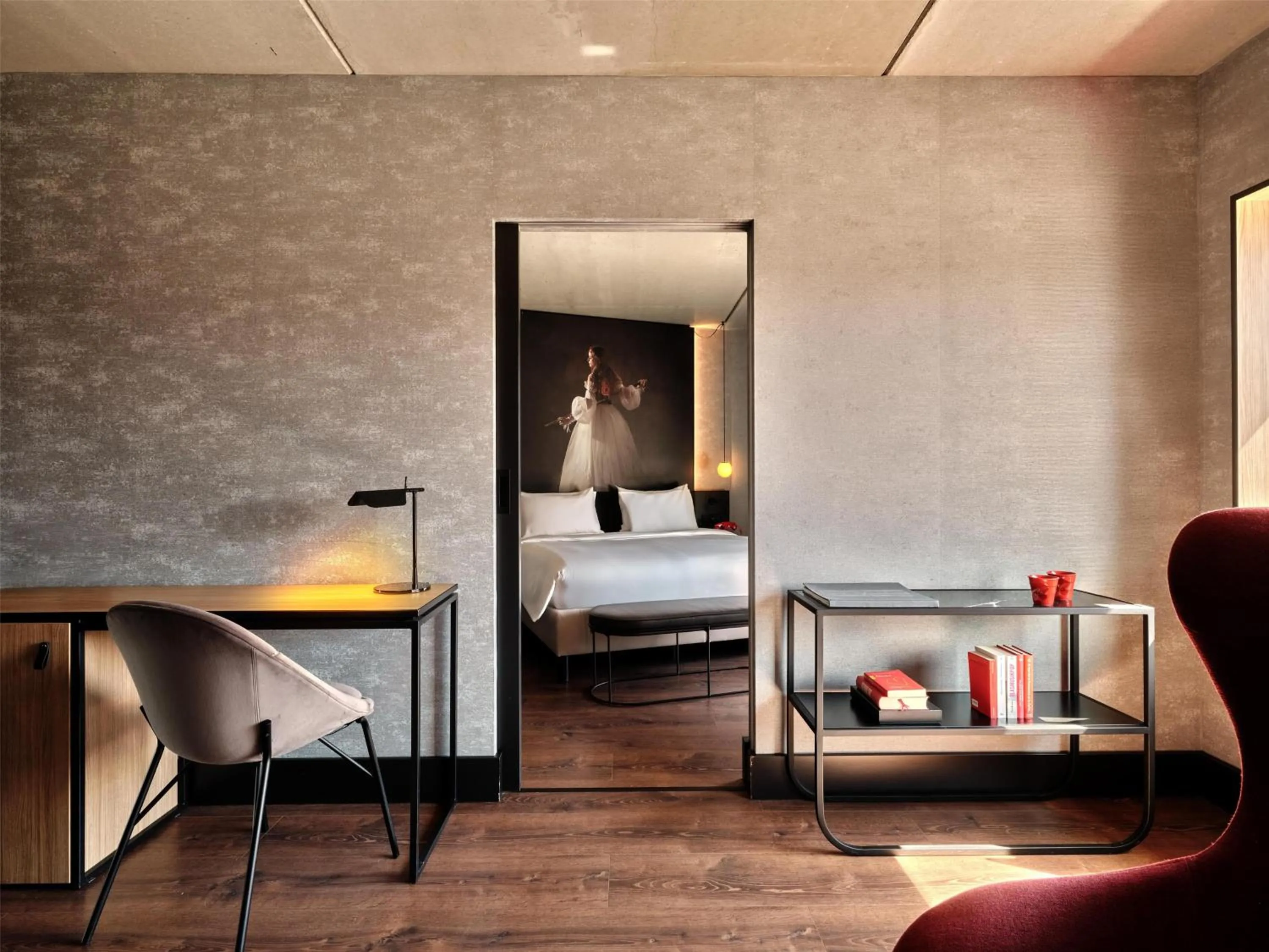 Photo of the whole room, Bed in Radisson RED Hotel, Vienna