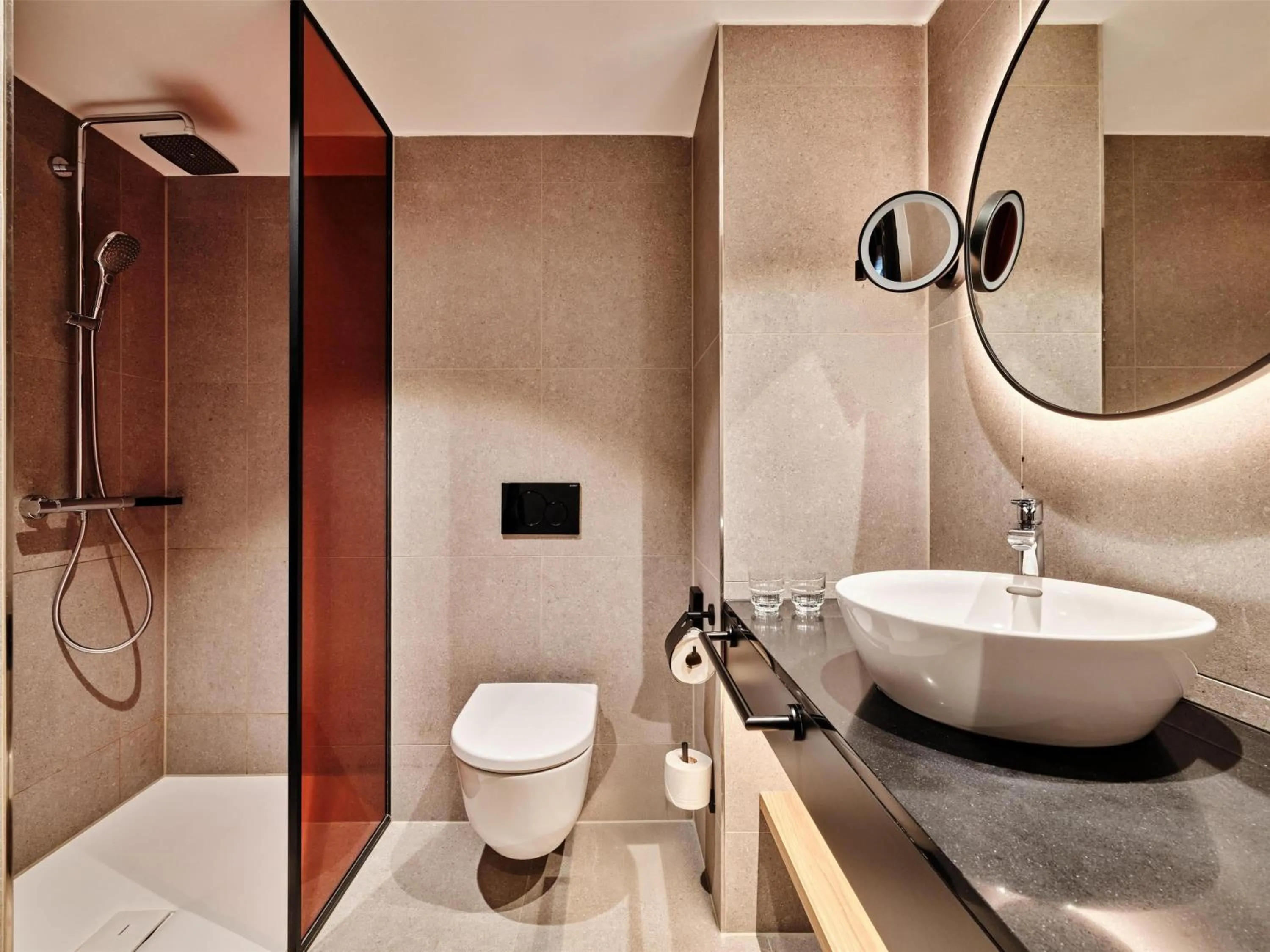 Bathroom in Radisson RED Hotel, Vienna