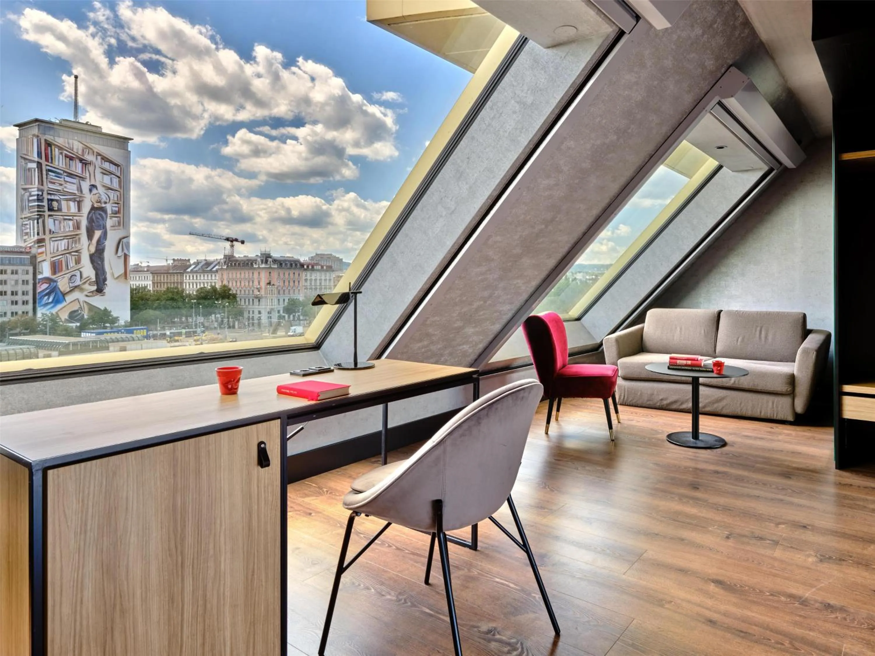 Bedroom in Radisson RED Hotel, Vienna