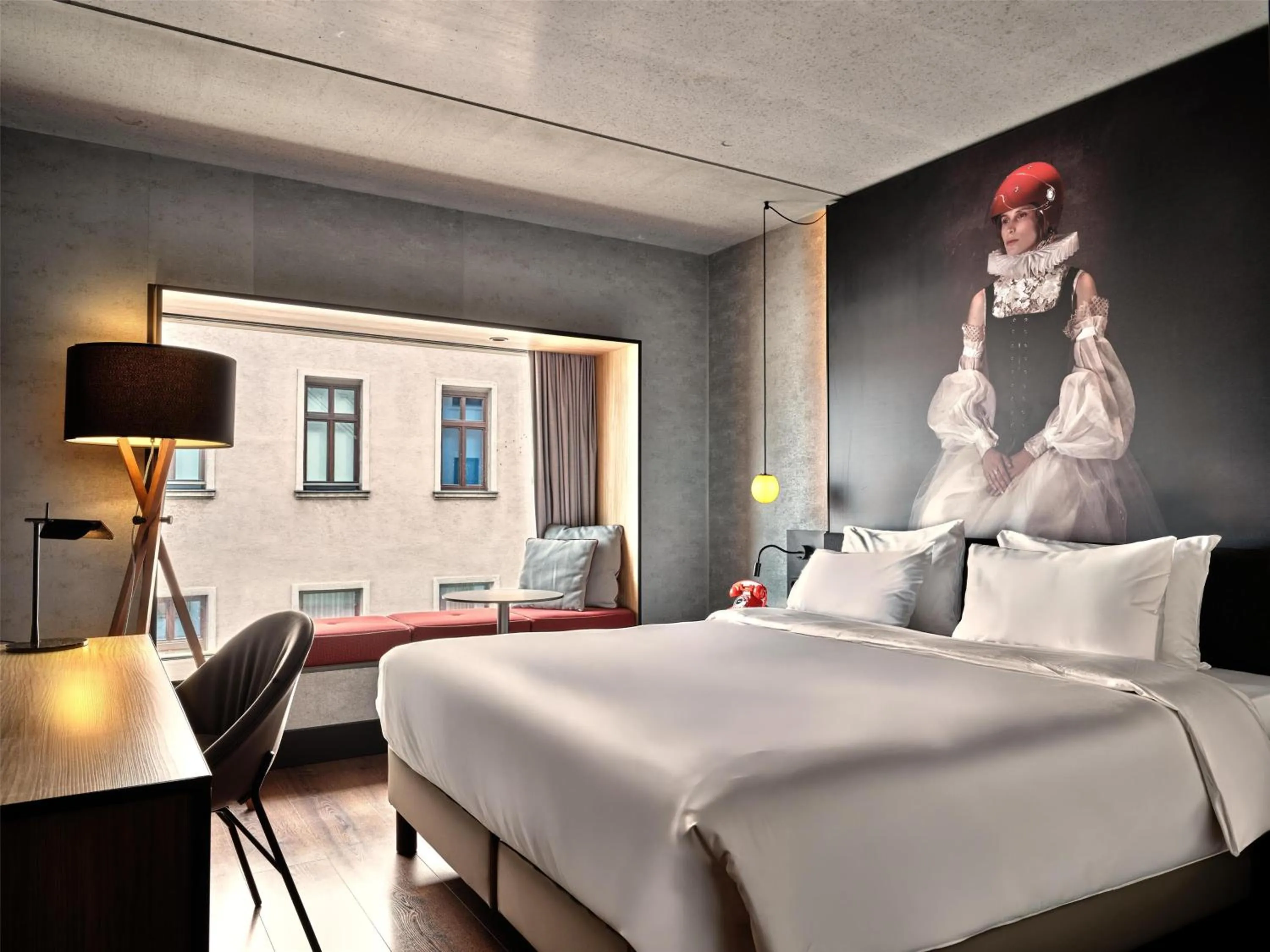 Bedroom, Bed in Radisson RED Hotel, Vienna