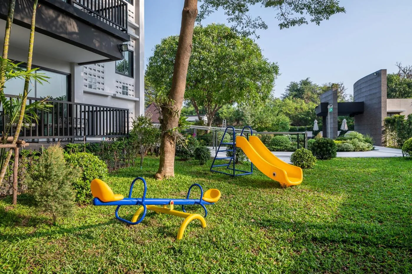 Children play ground in Manhattan Pattaya Hotel - SHA Extra Plus