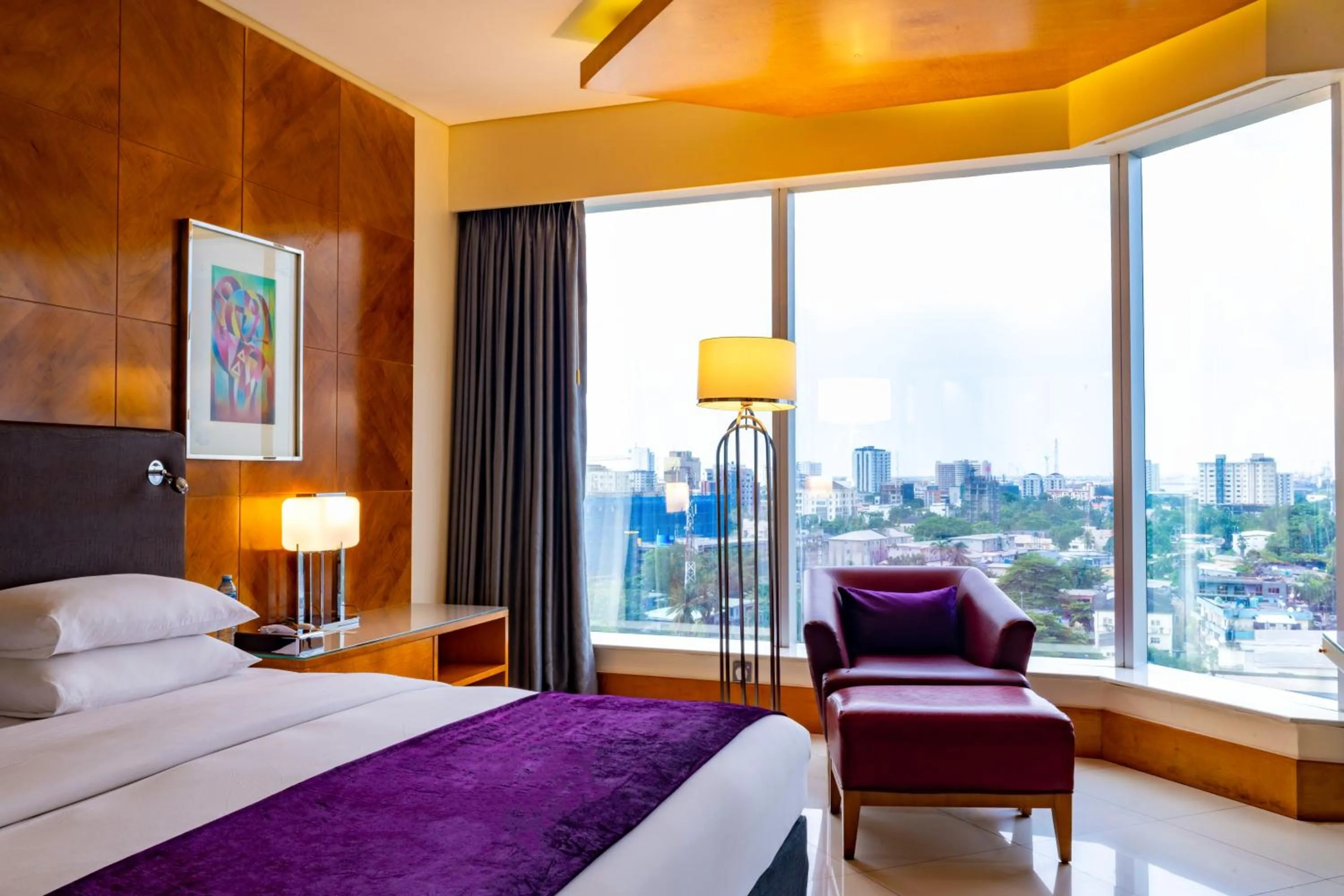 Bedroom, Bed in Lagos Continental Hotel