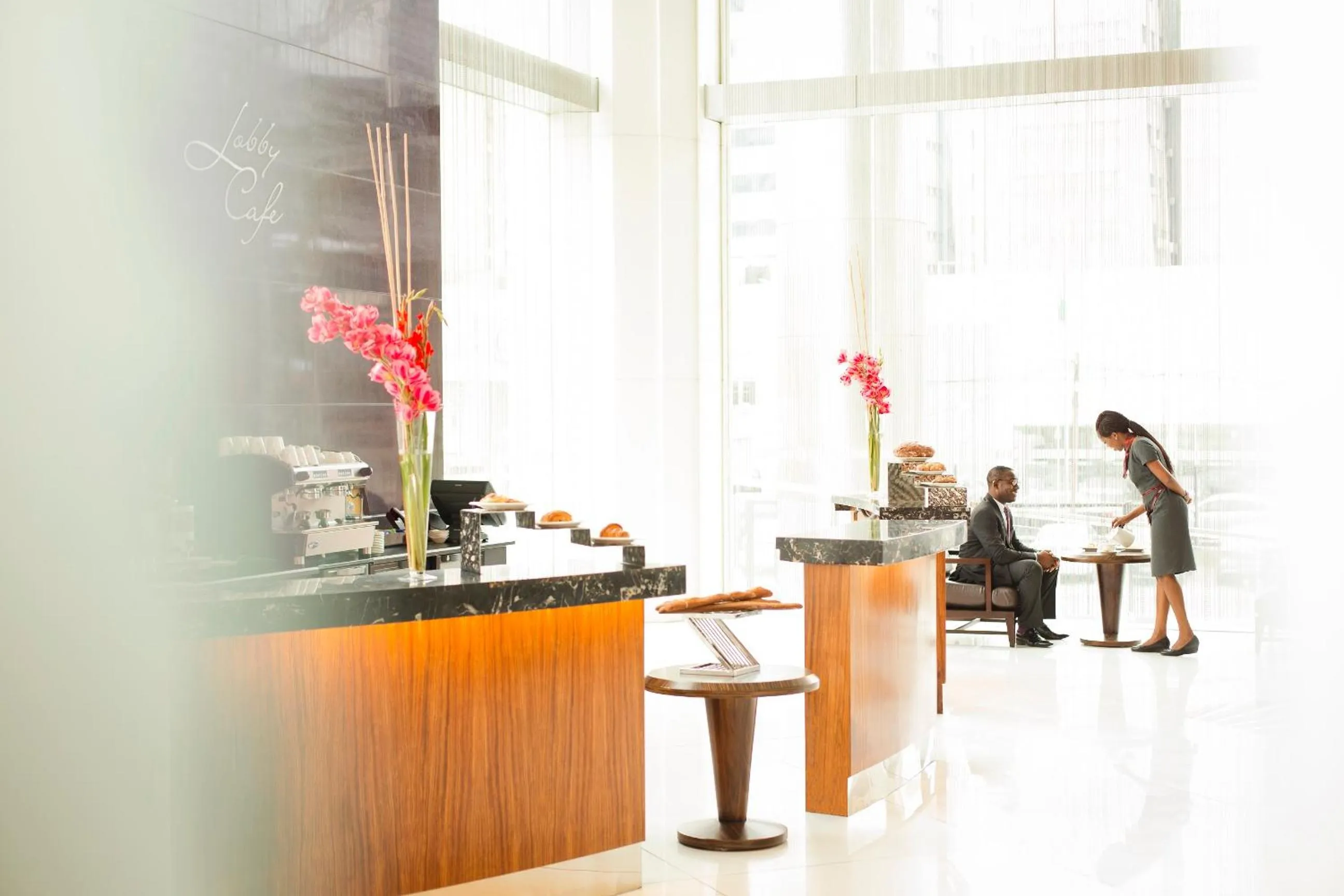 Staff in Lagos Continental Hotel