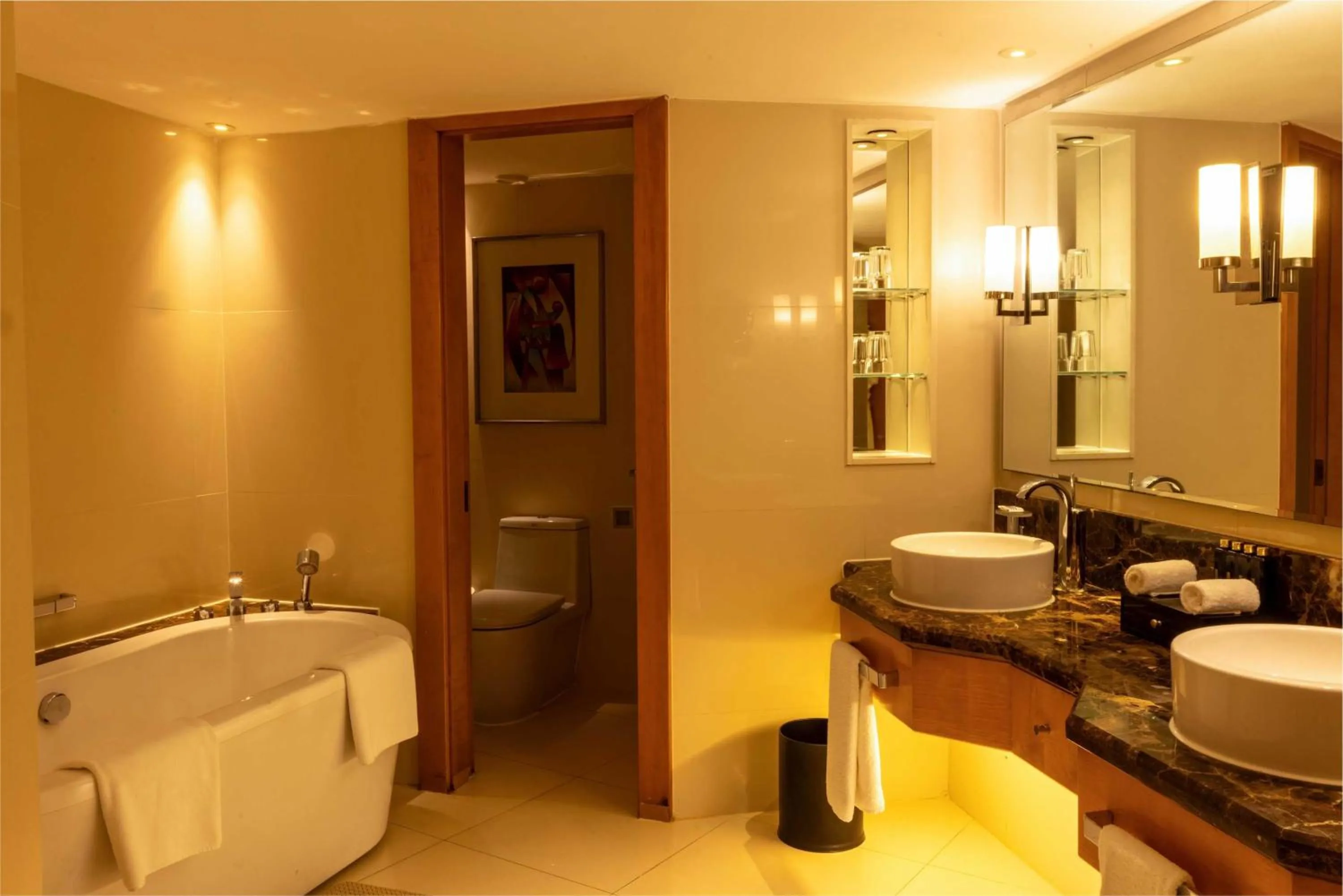 towels in Lagos Continental Hotel