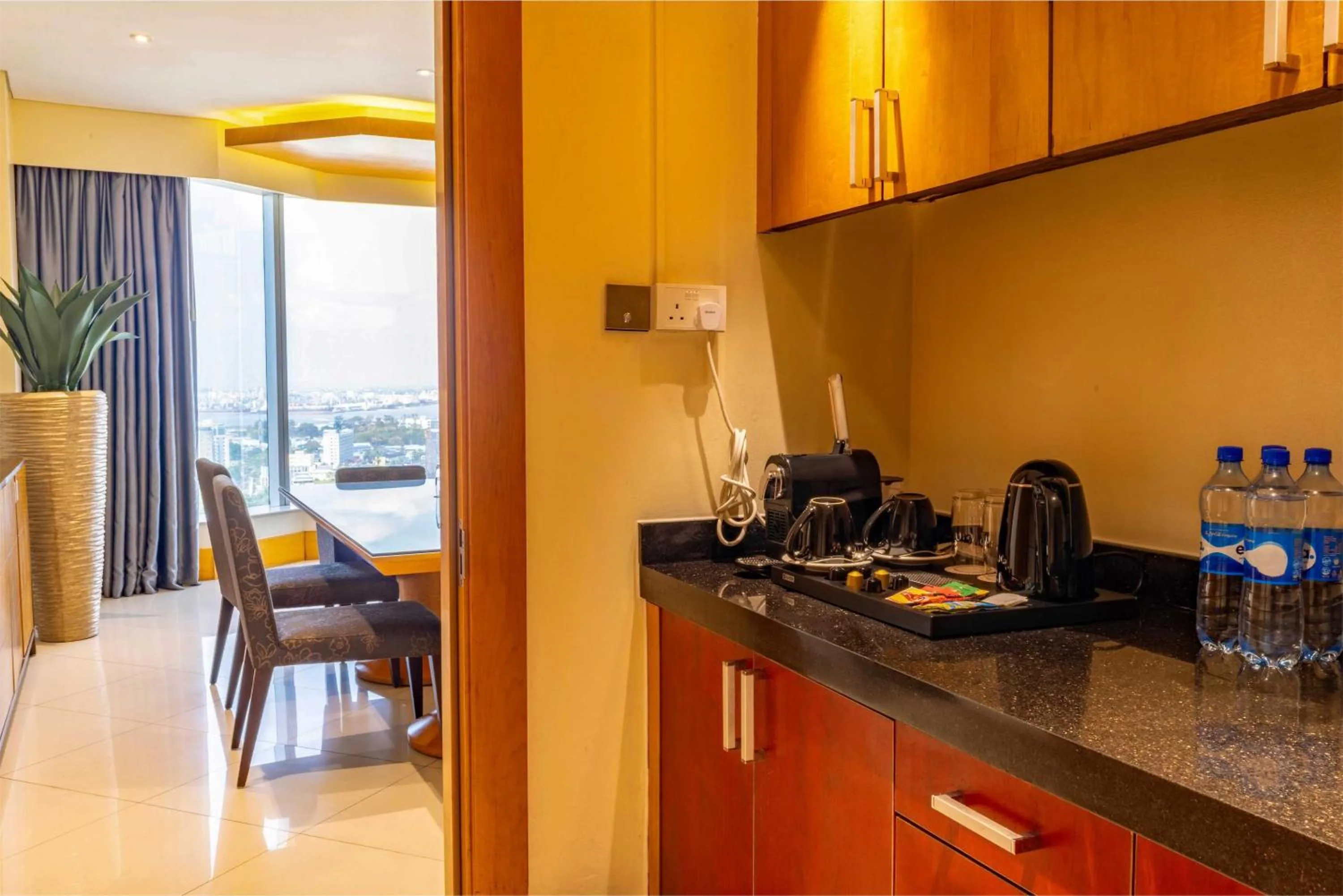 kitchen in Lagos Continental Hotel