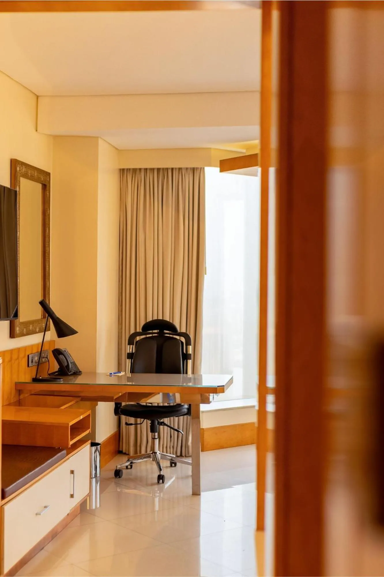 Living room in Lagos Continental Hotel