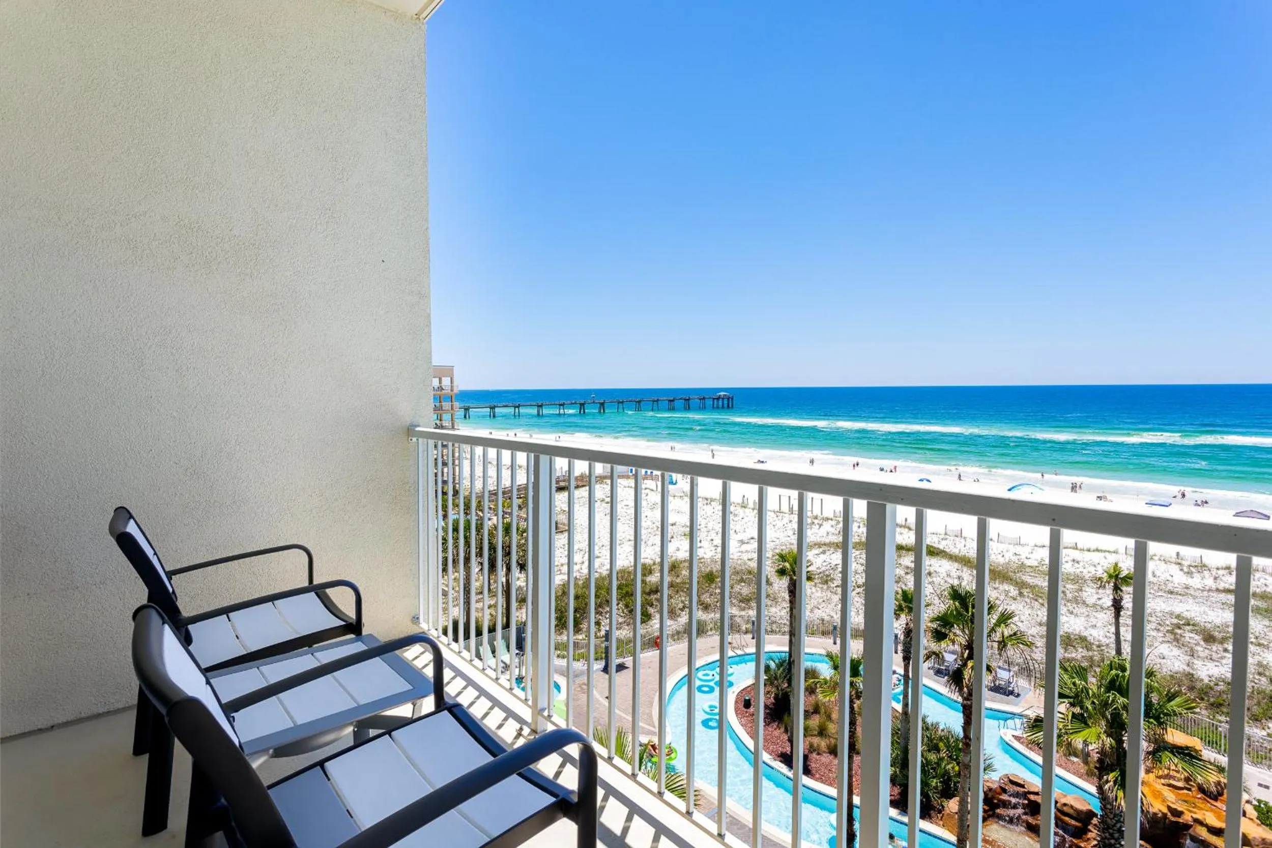 Pool view in Holiday Inn Resort Fort Walton Beach by IHG