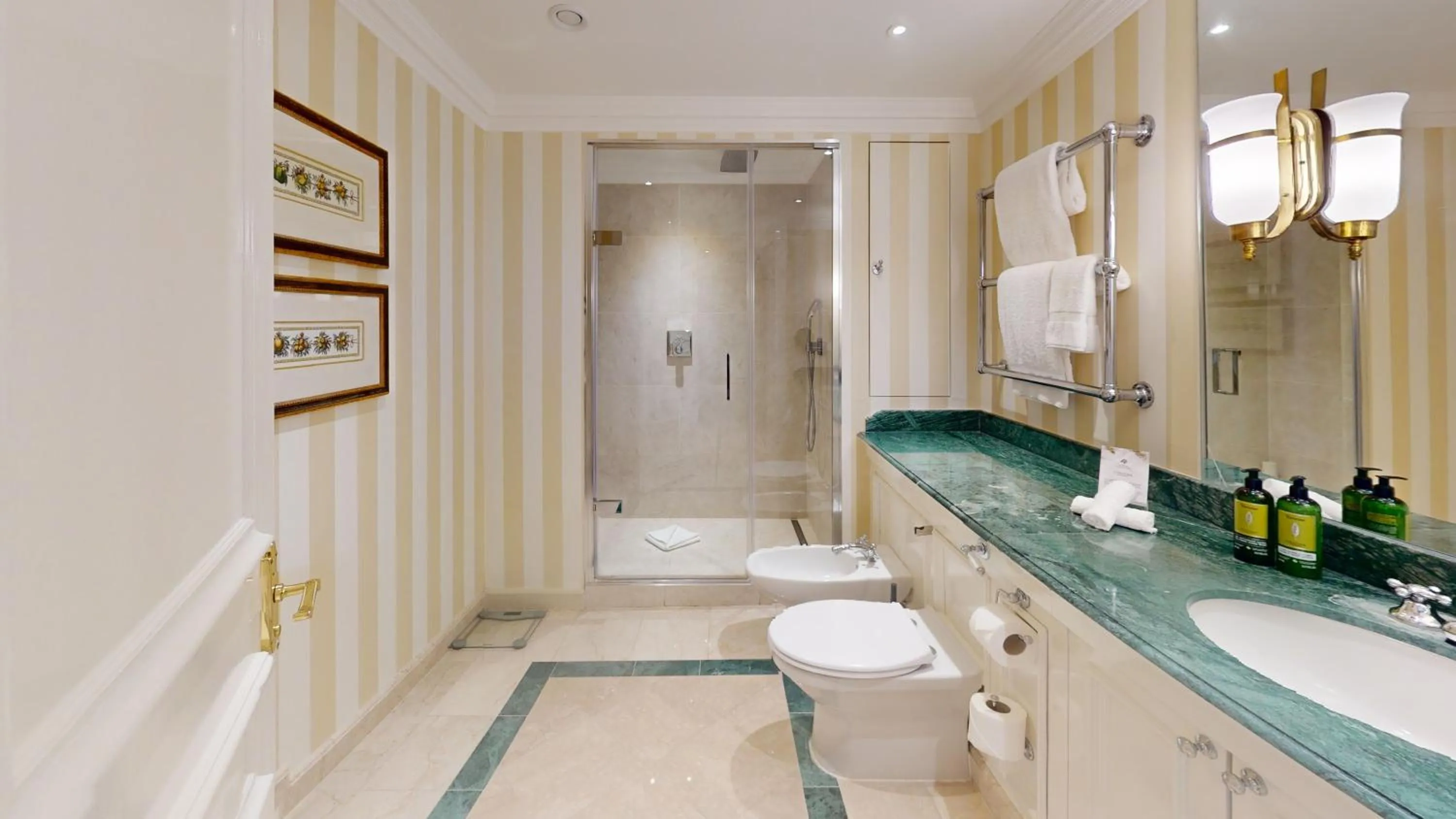 Shower in Cheval Thorney Court at Hyde Park