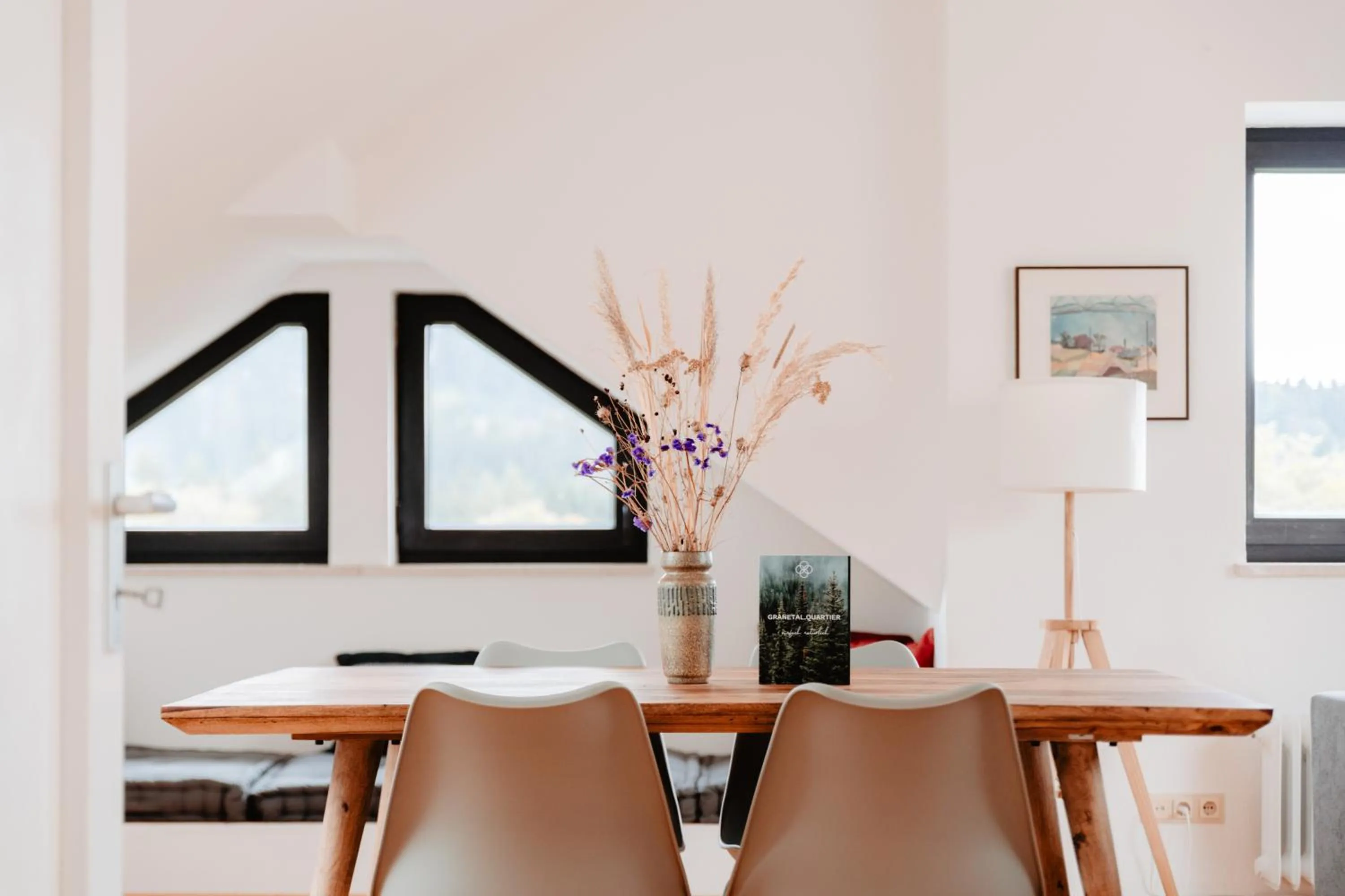 Dining area in Granetal.Quartier