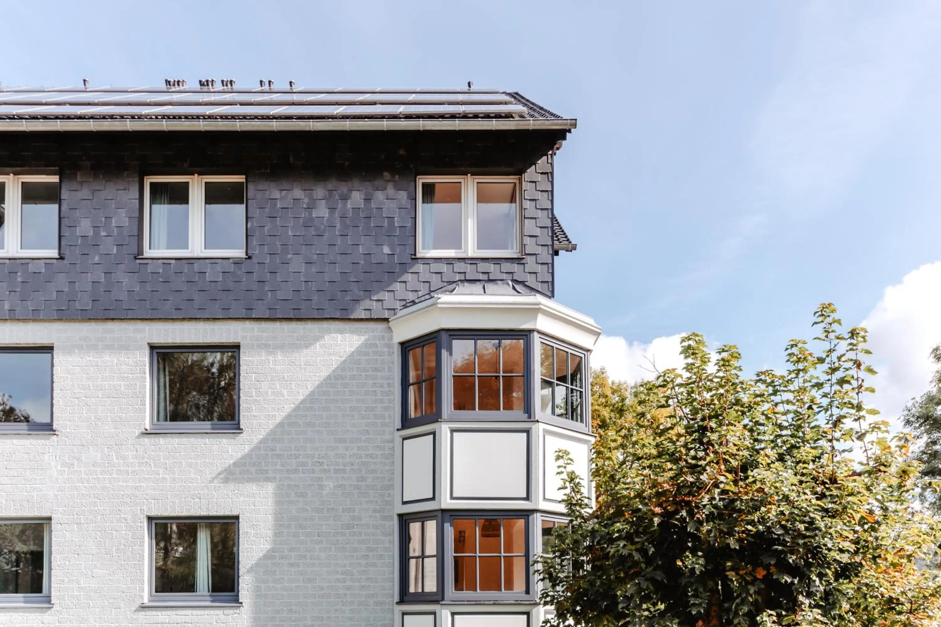 Property building in Granetal.Quartier