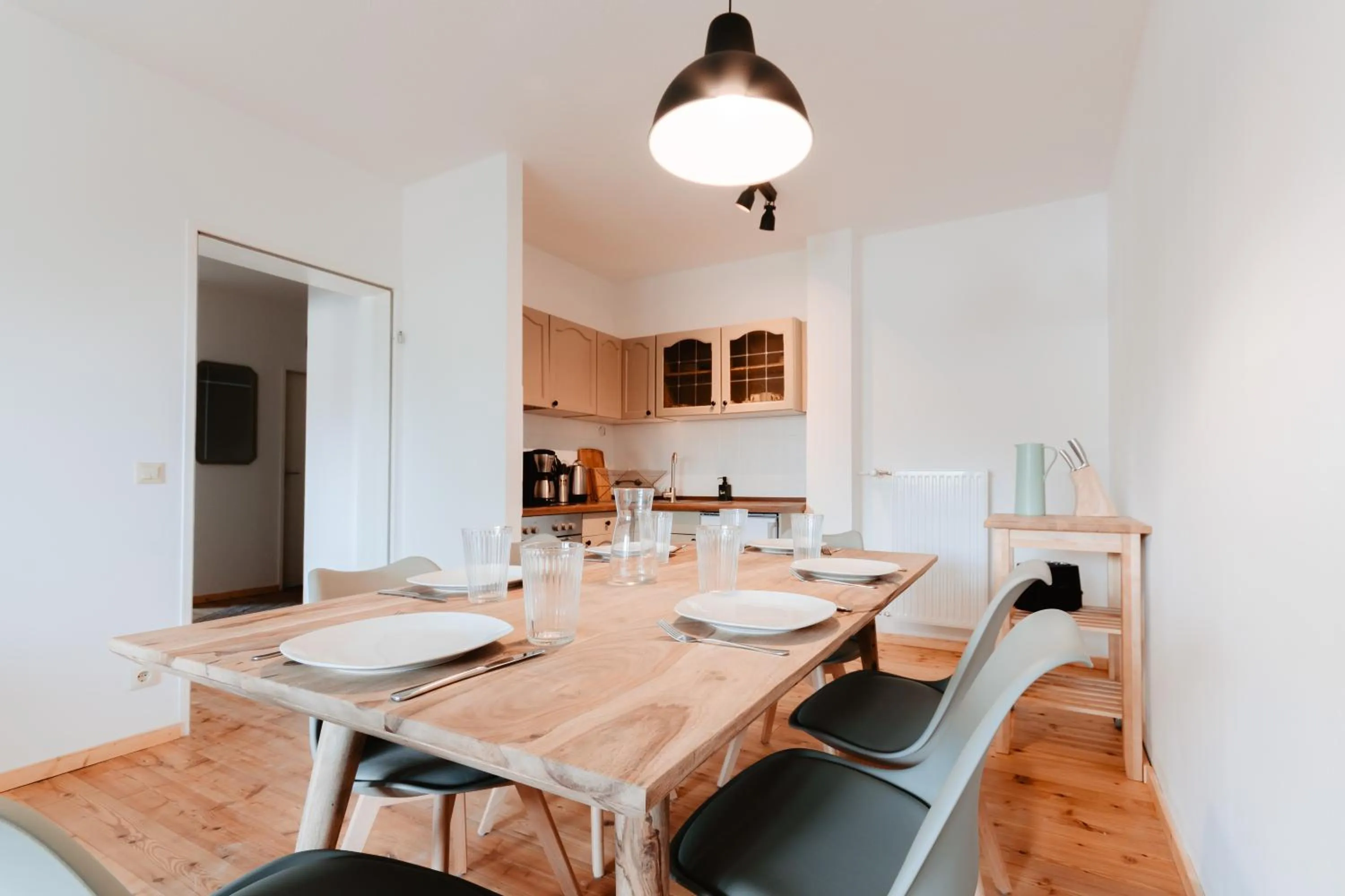 Dining area in Granetal.Quartier