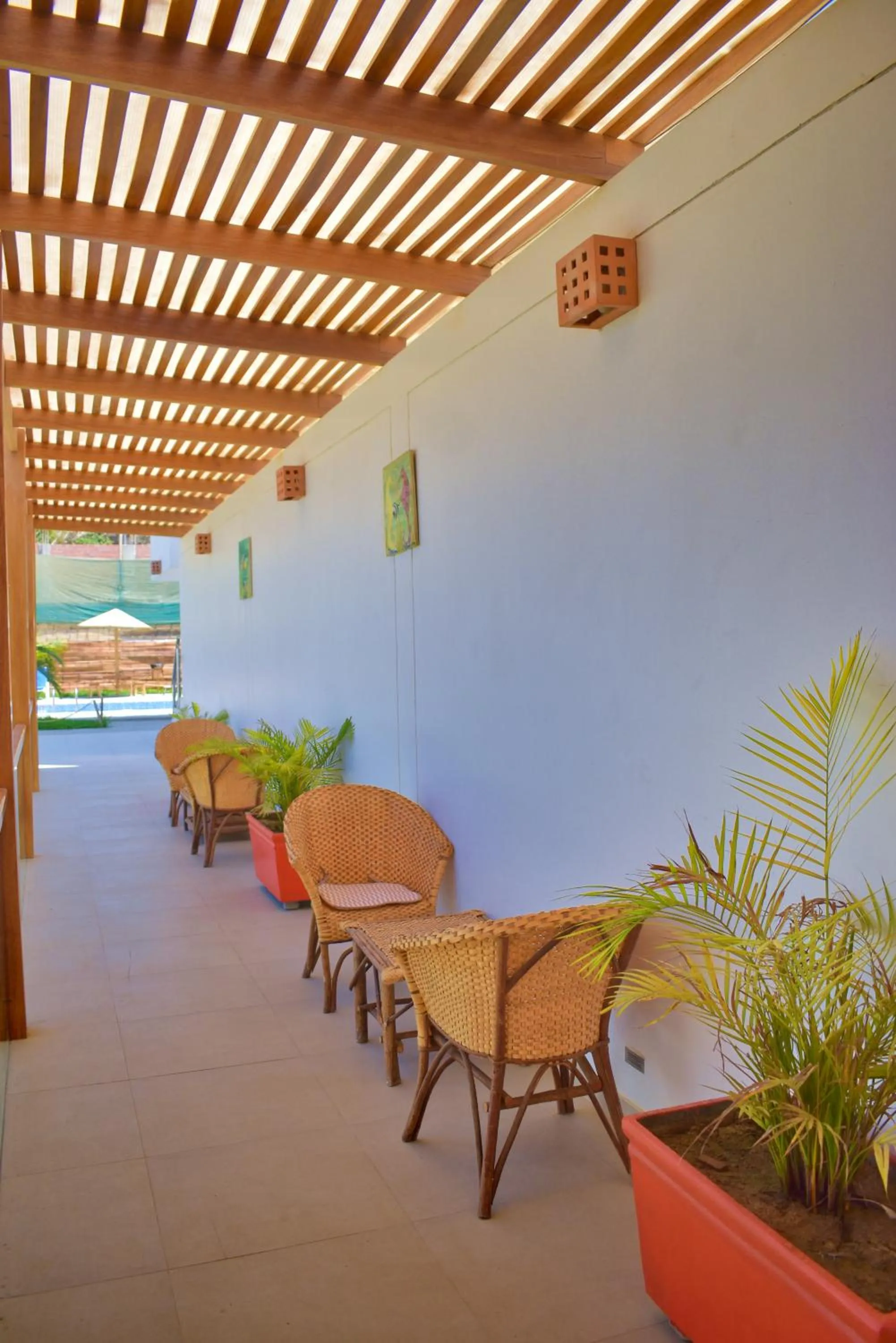 Swimming pool in Prim Hotel Vichayito