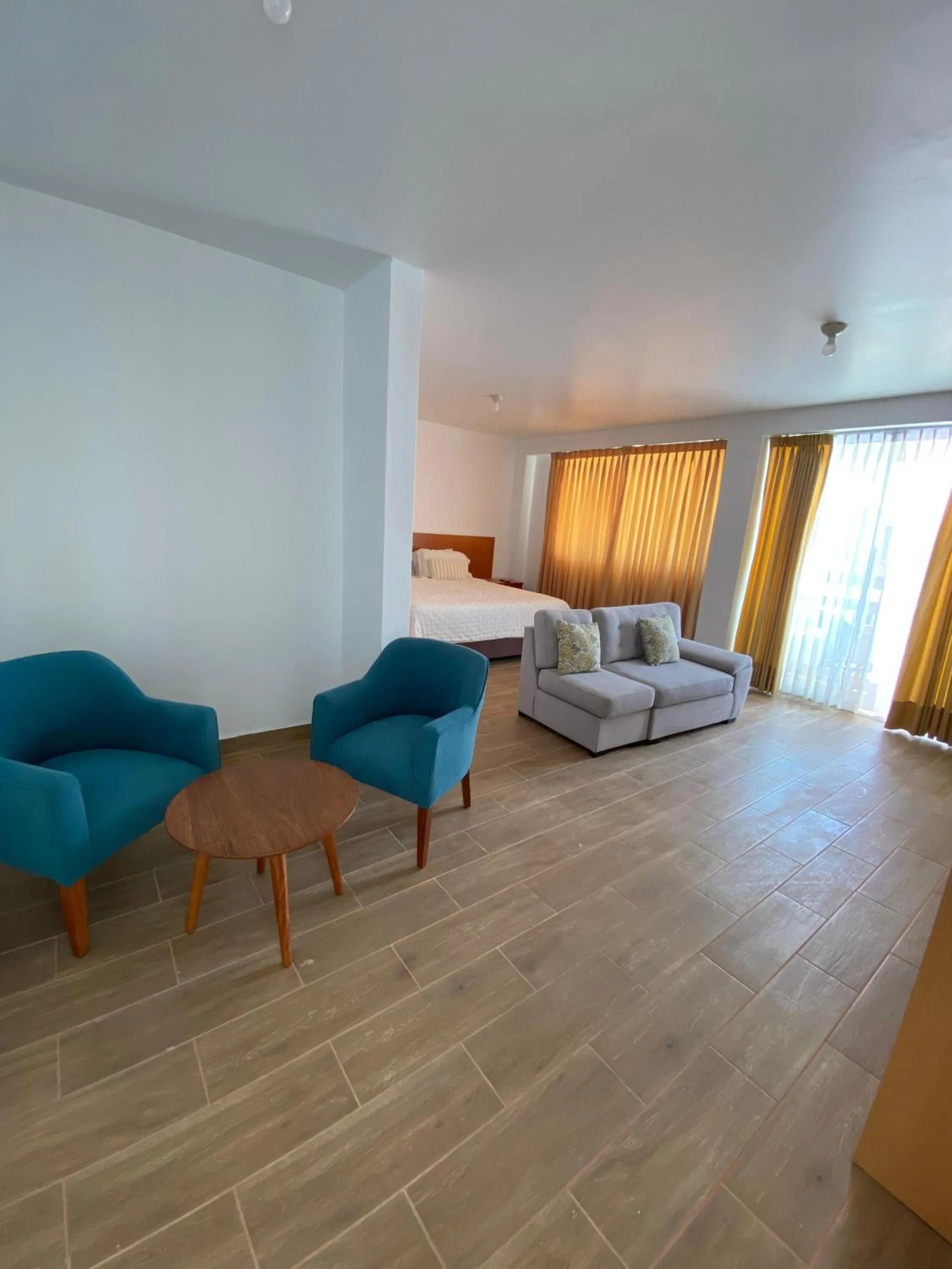 Bed in Prim Hotel Vichayito