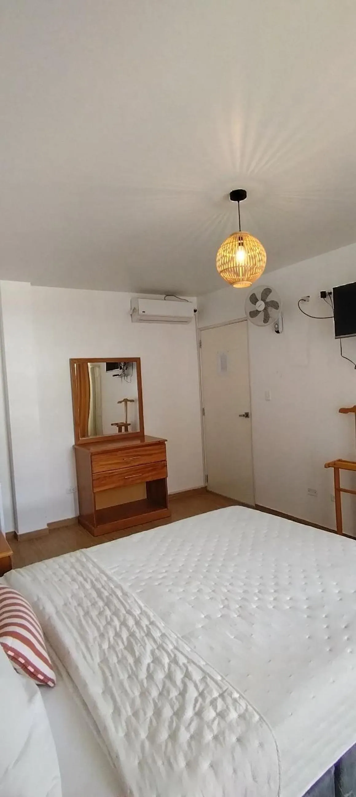 Bed in Prim Hotel Vichayito