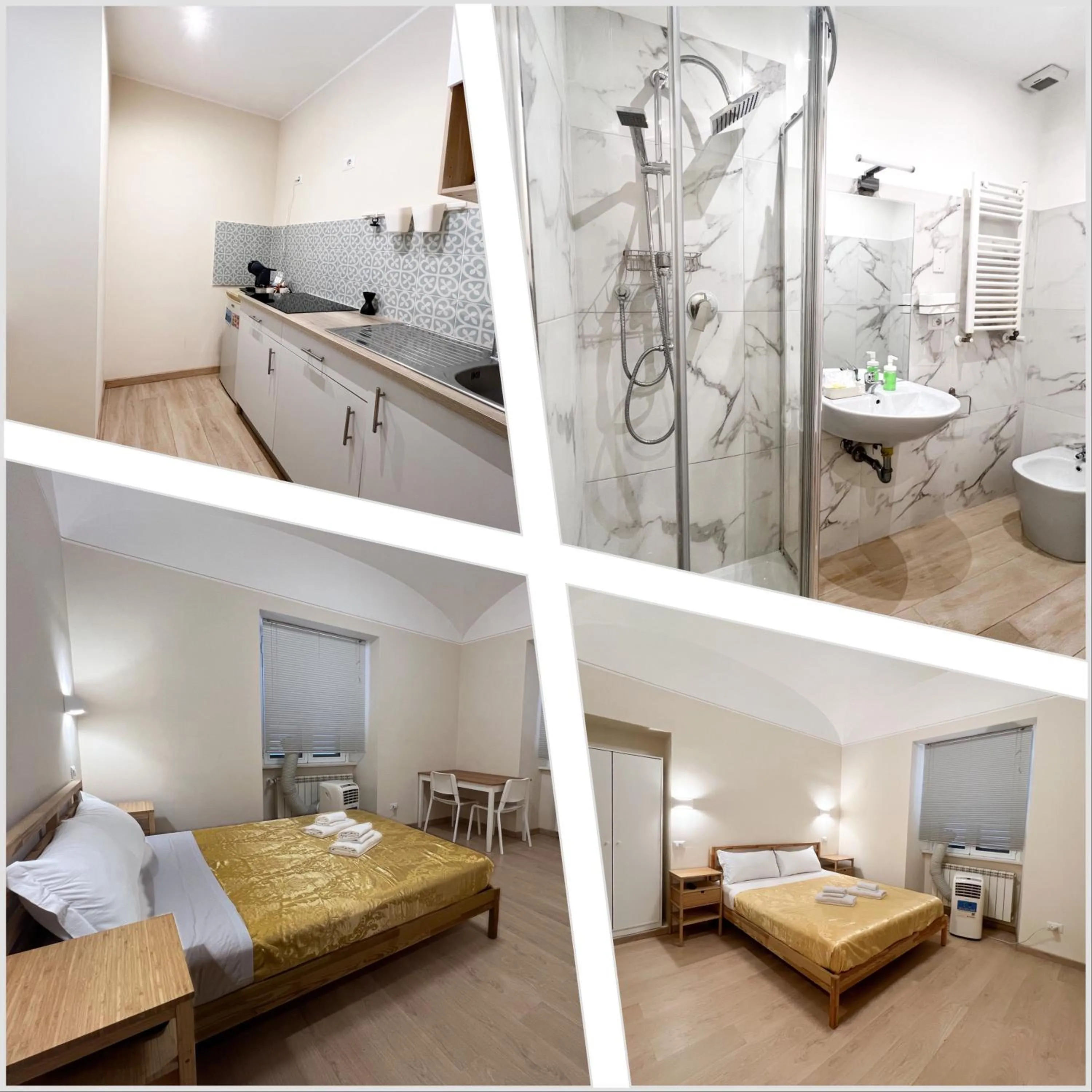 Bed in Booking House Rome