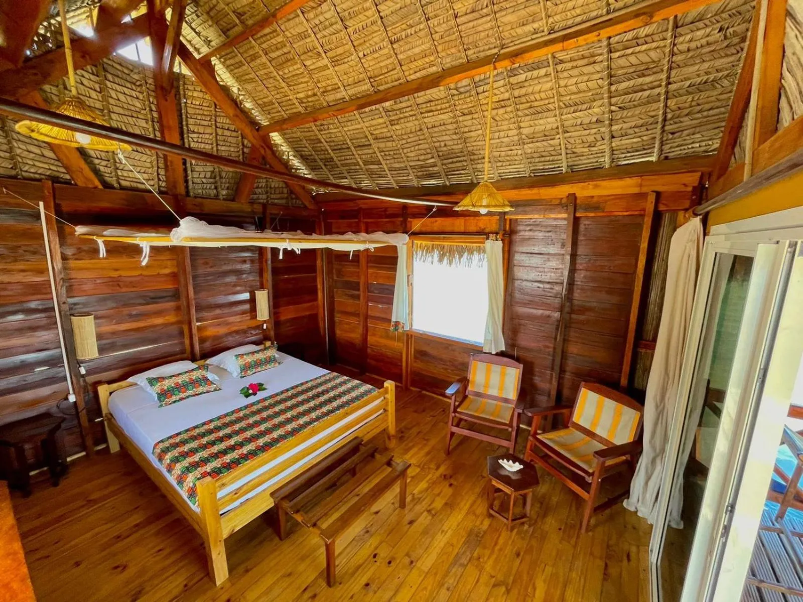 Bed in Lakana Hotel