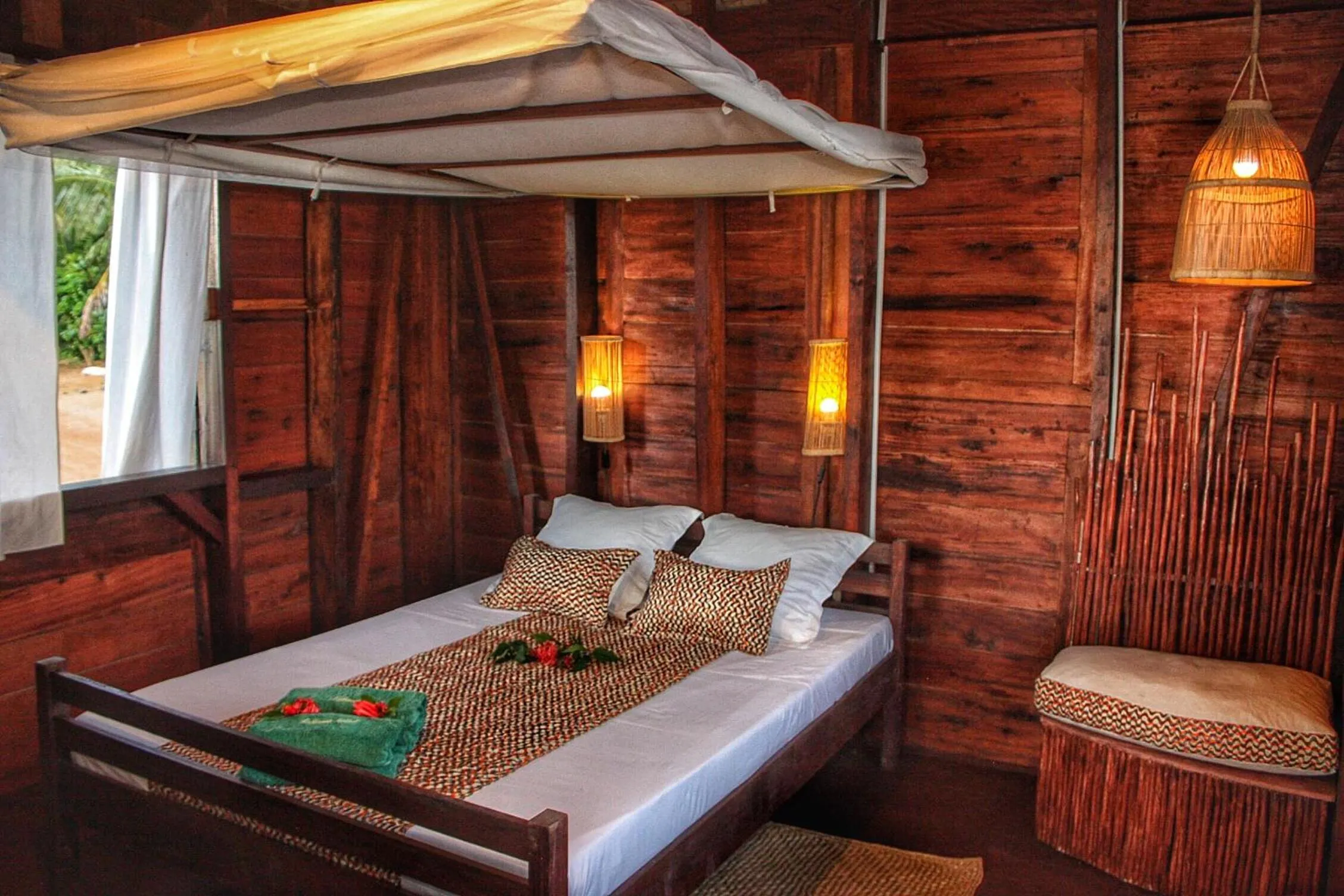 Bed in Lakana Hotel