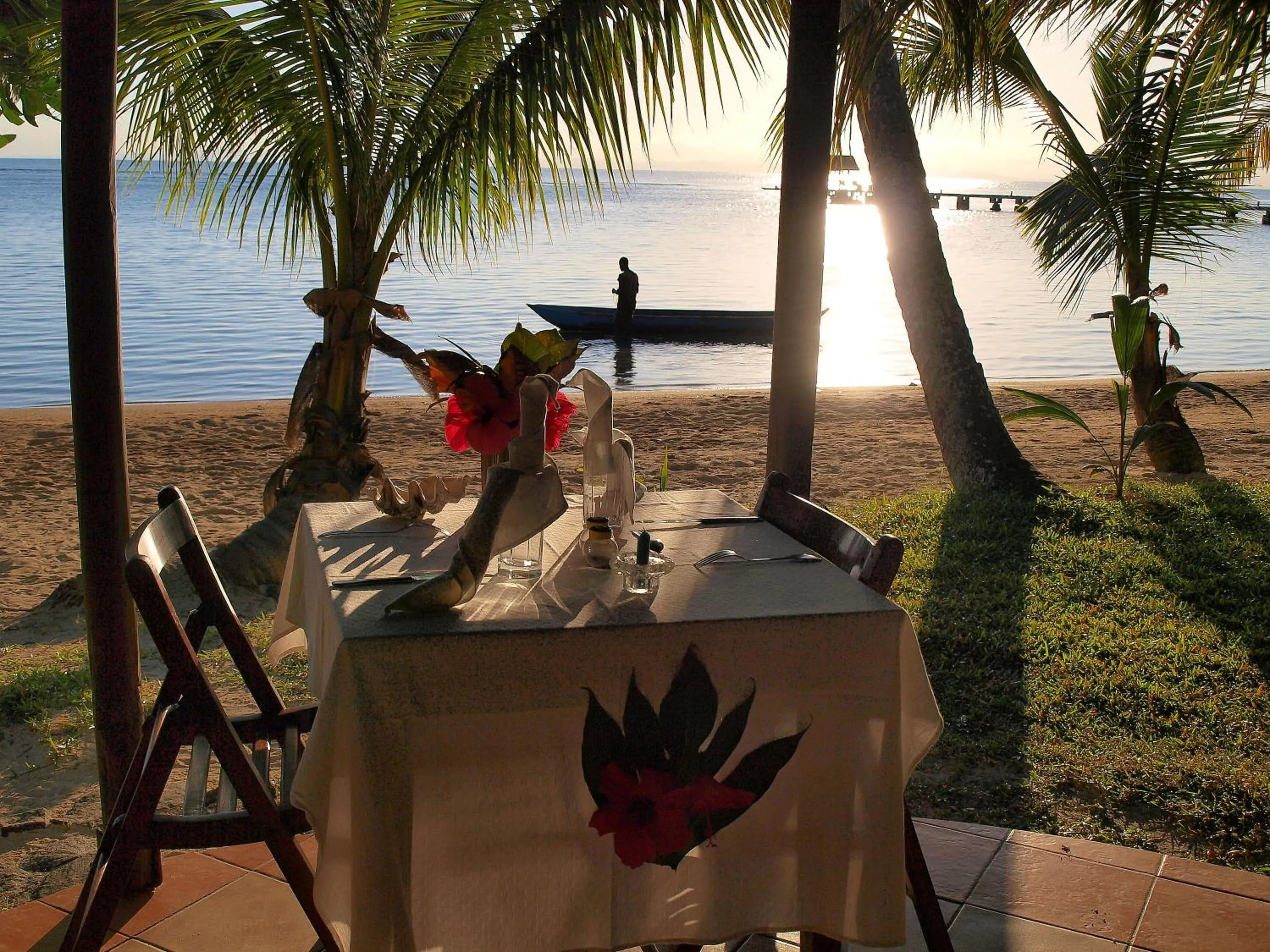 Patio in Lakana Hotel
