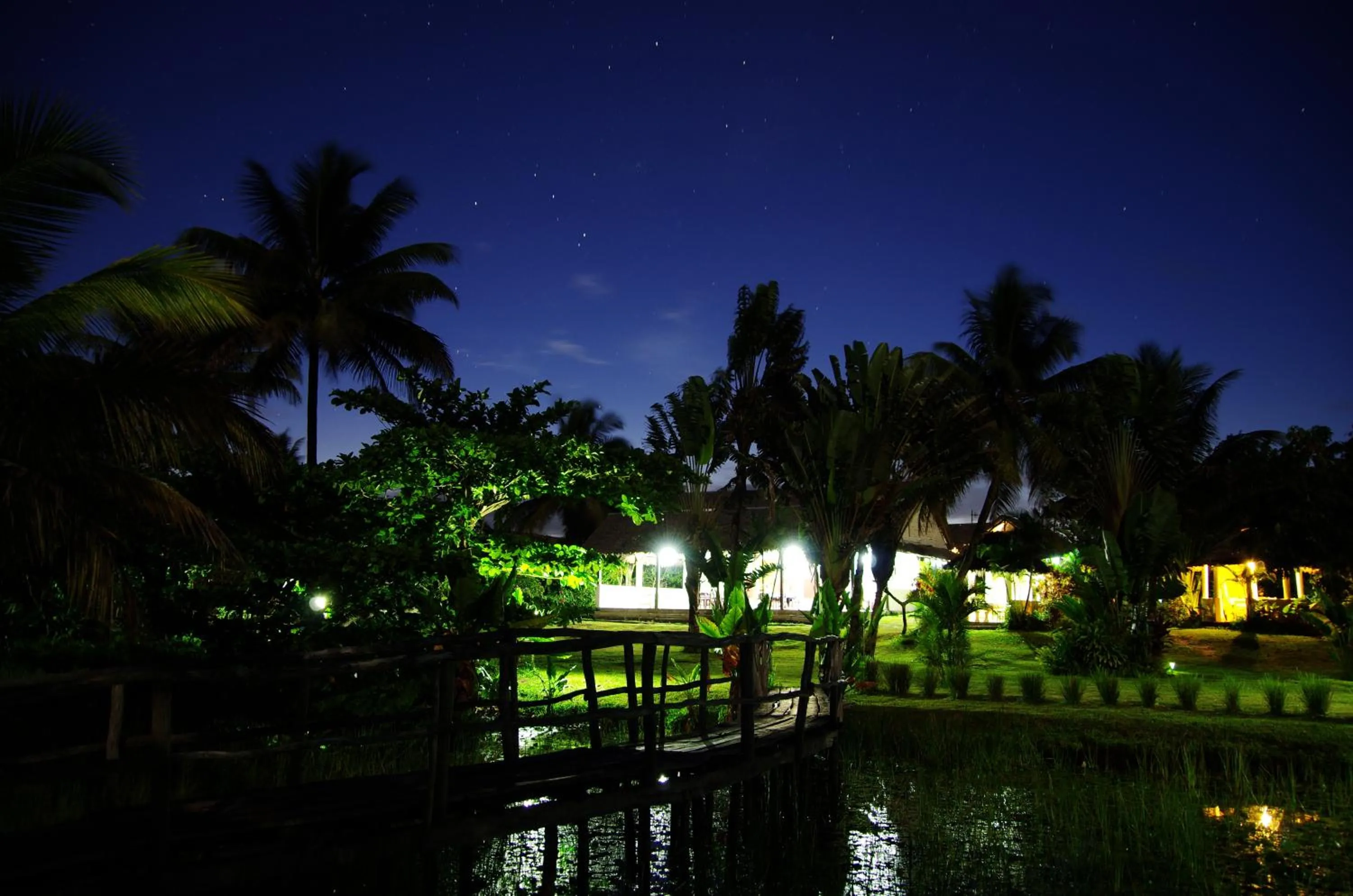 Garden in Hotel le Lagon