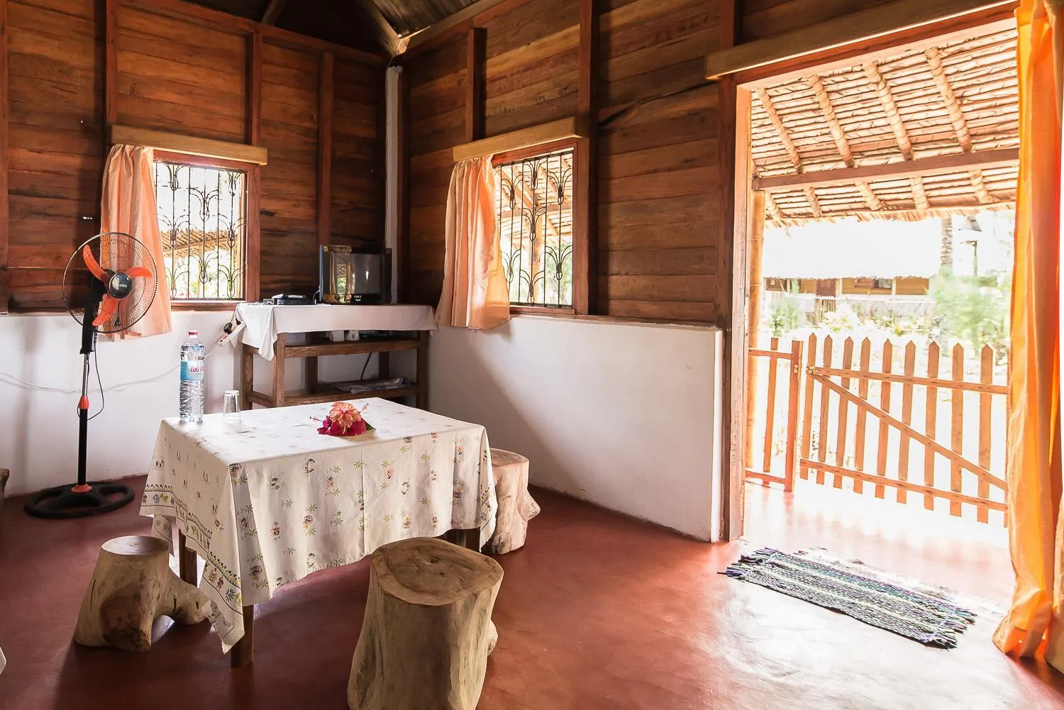 Bed in Hotel le Lagon