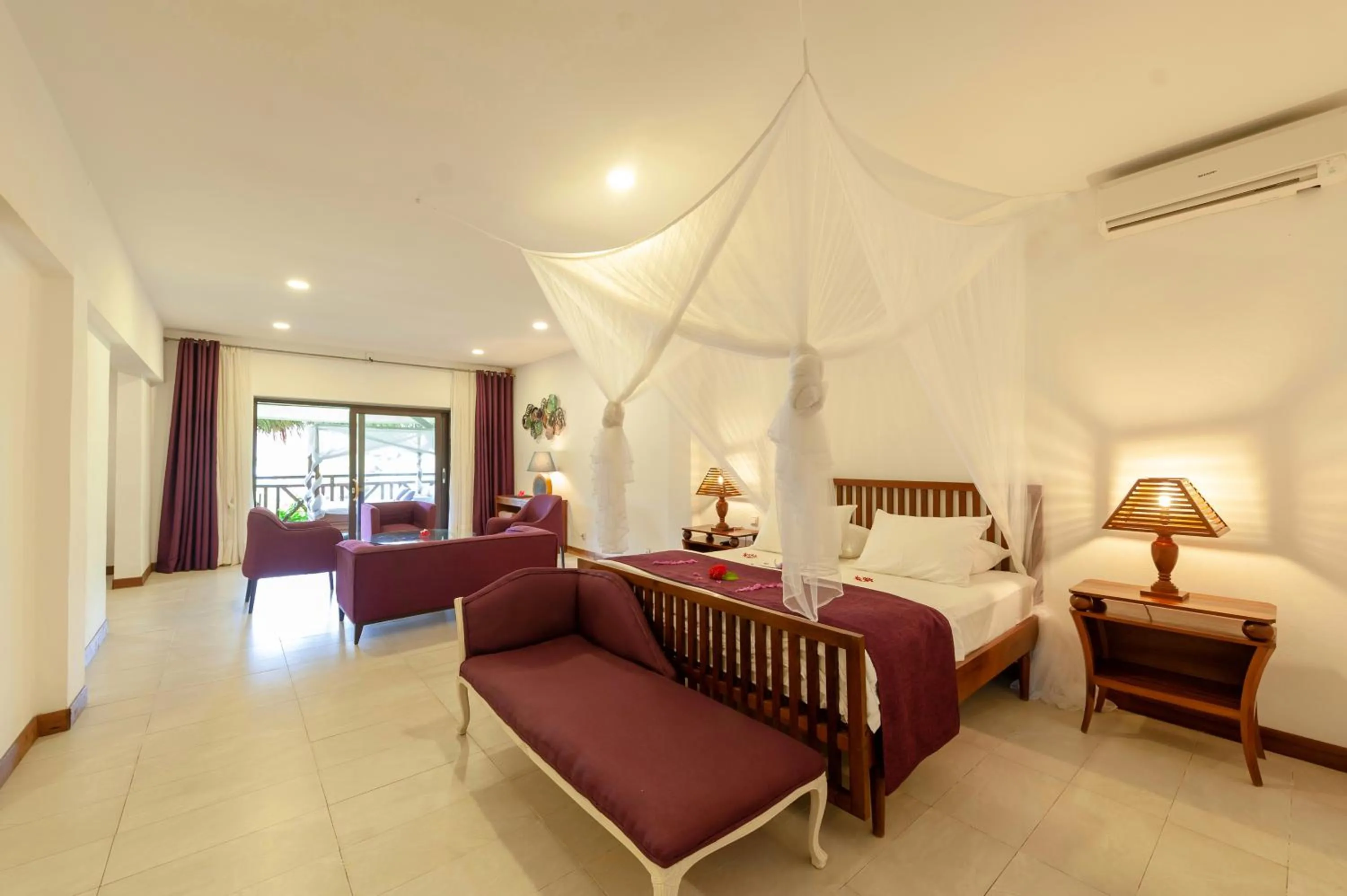 Junior Suite with Terrace in Nosy Be Hotel & Spa